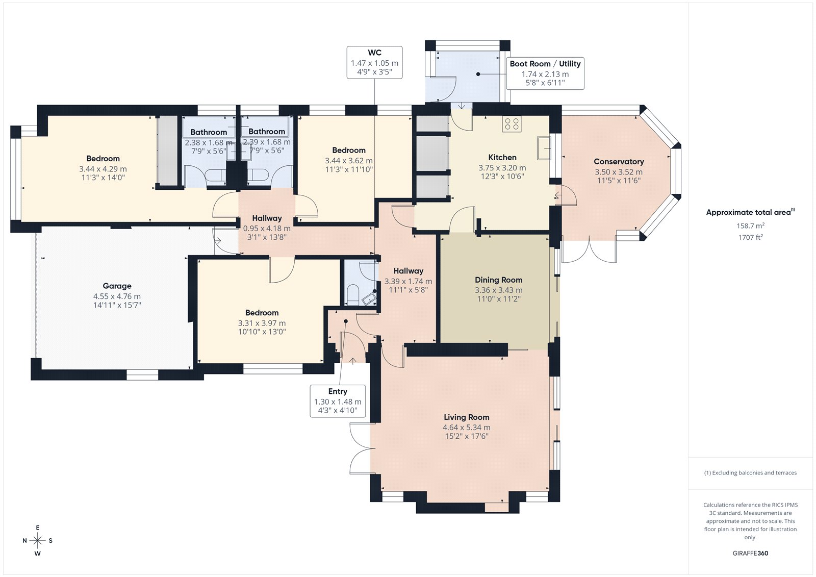 2, Southridge Heights, Weston-super-Mare floorplan