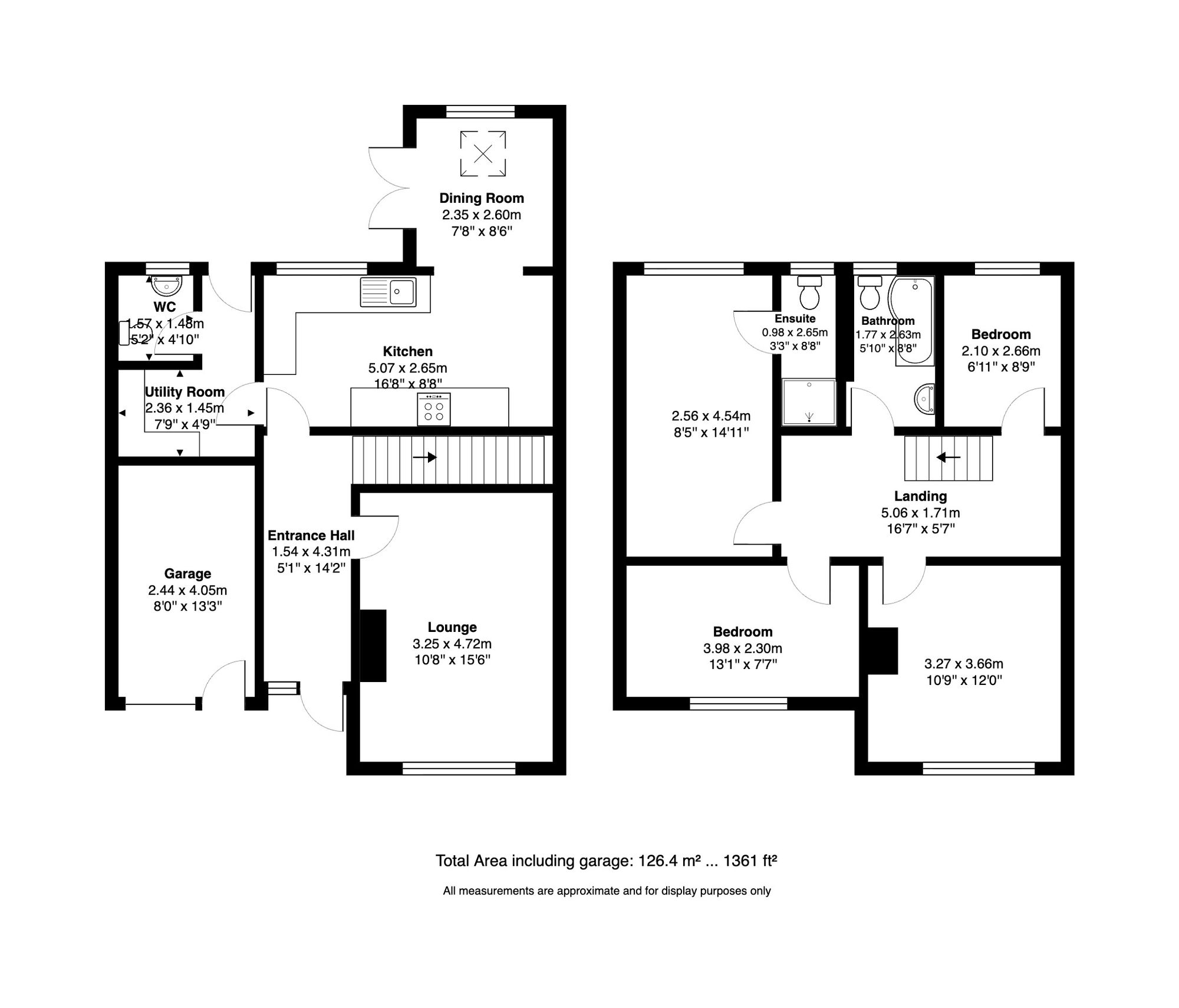 23 Wadham Drive, Bristol floorplan