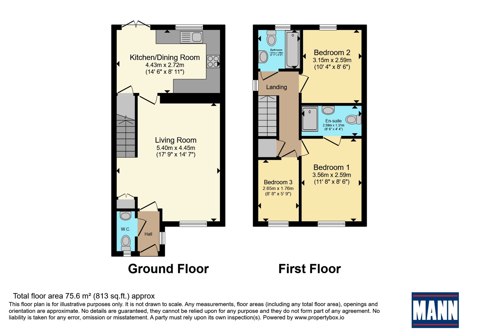 28, Moss Way, Kent floorplan