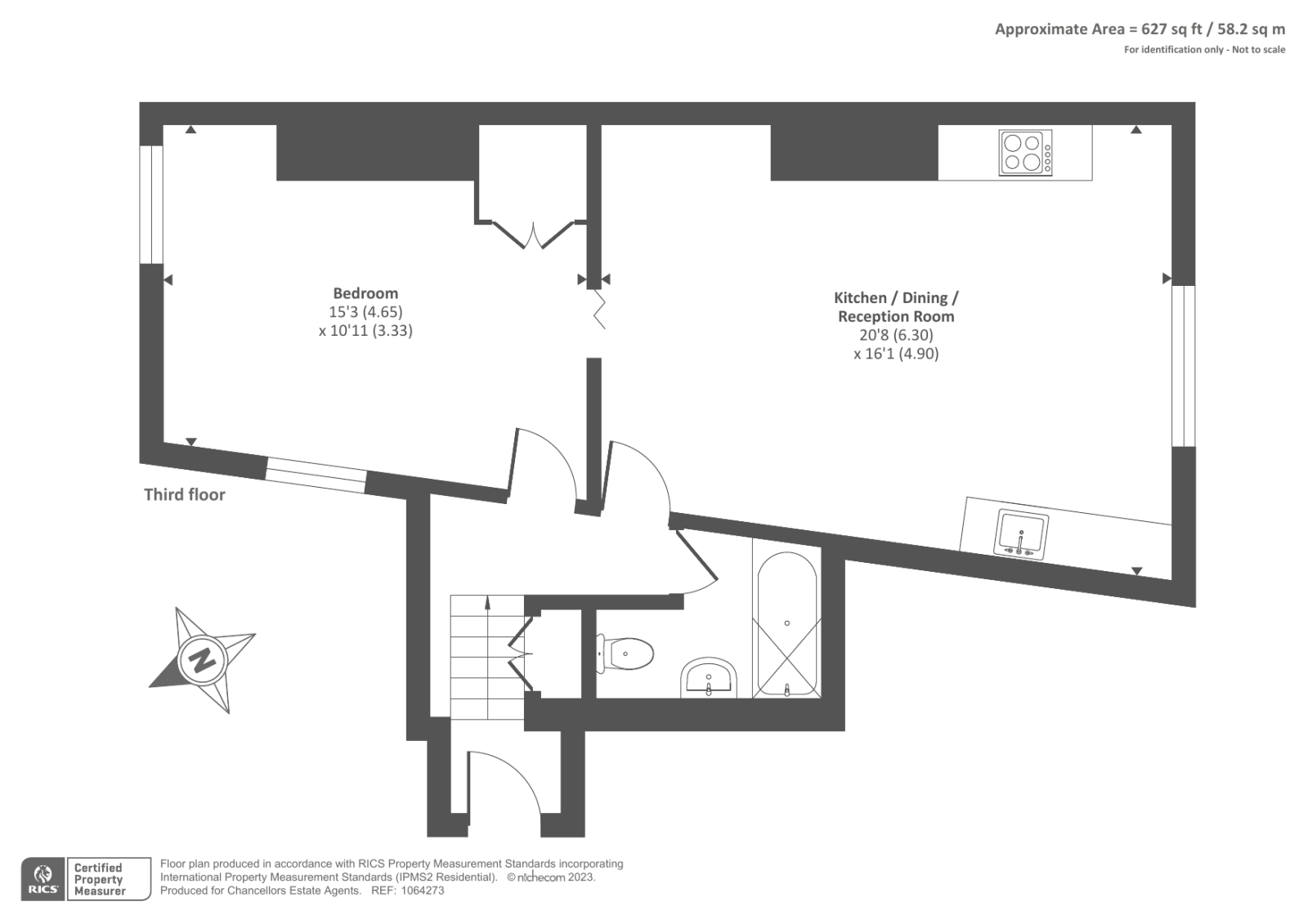 Flat 3 The Lamb, High Street, Wallingford floorplan