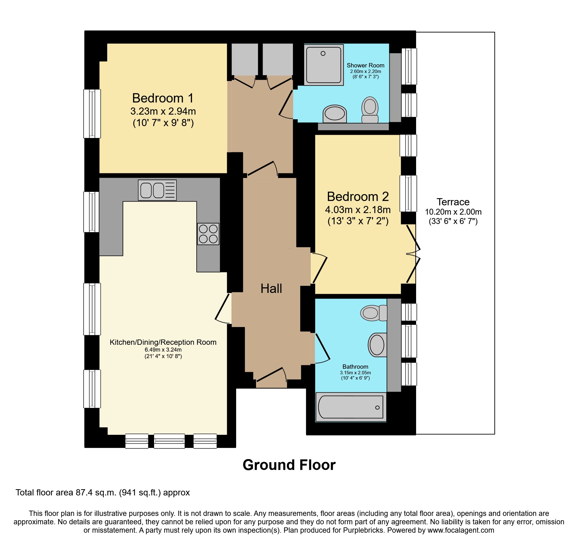58 ashlar court, 21 Ravensocurt Gardens, london floorplan