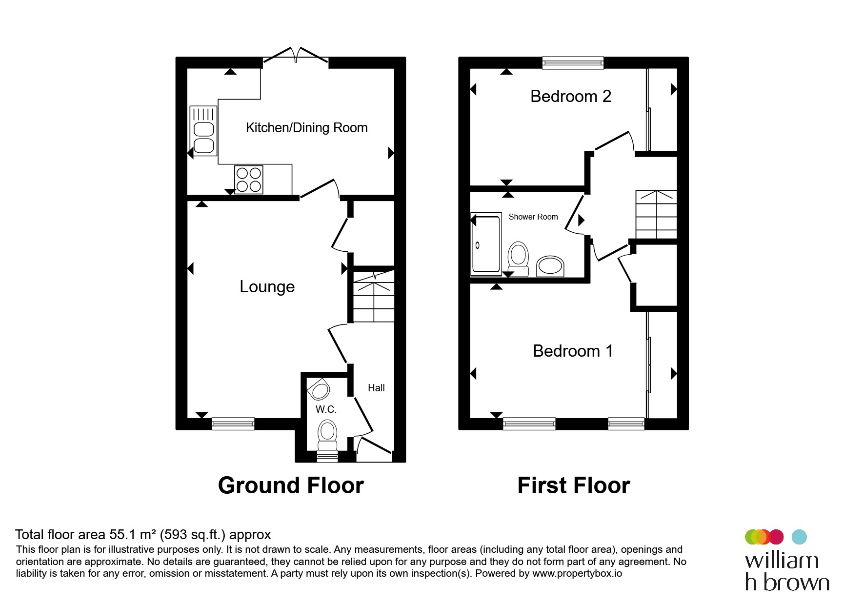 46, Hoctun Close, Castleford floorplan