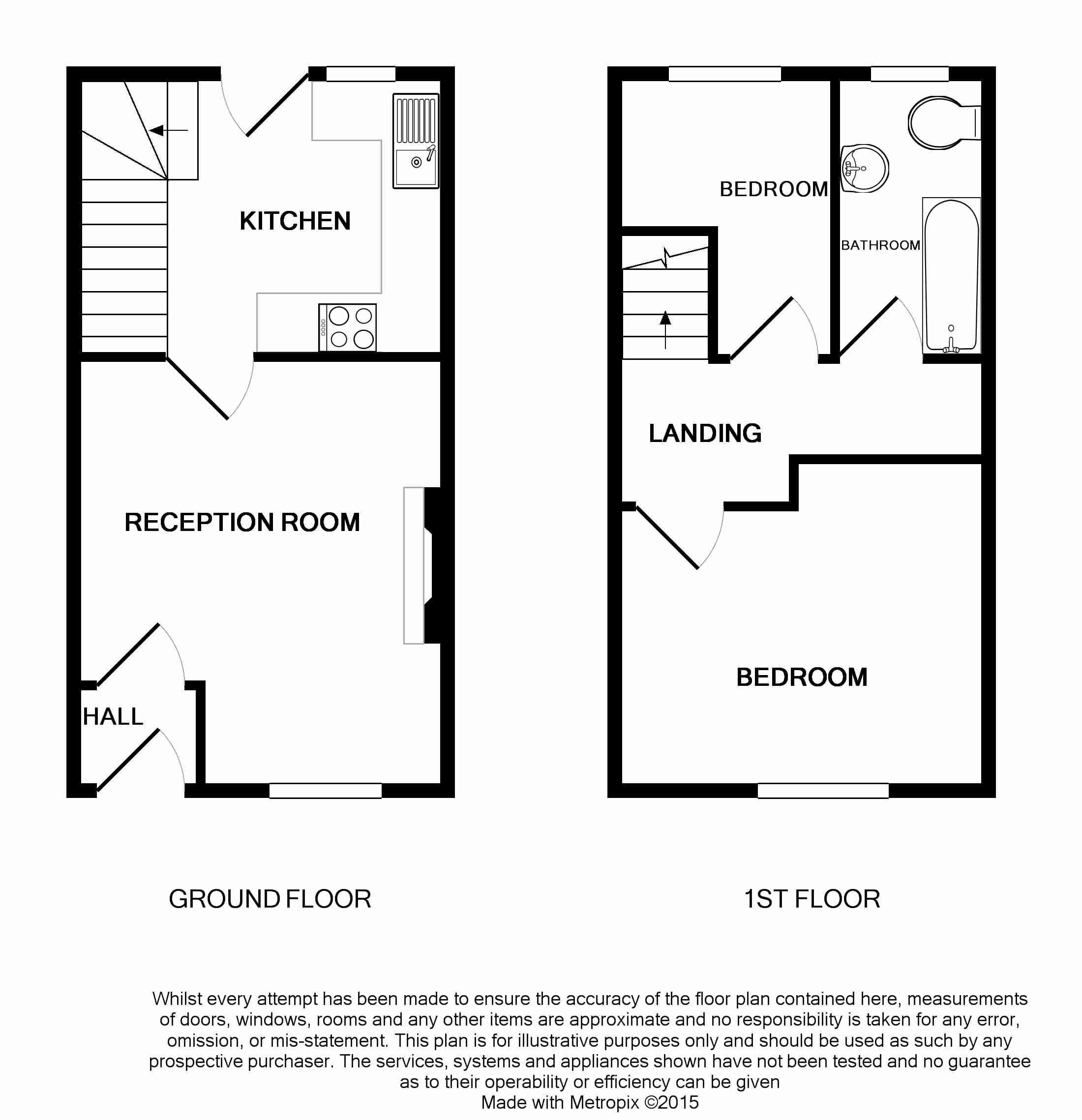 2 Bedrooms Terraced house to rent in Worthy Street, Chorley PR6