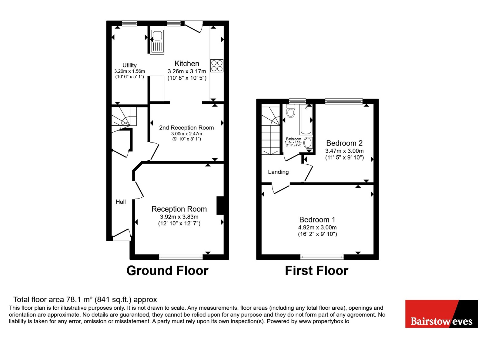 9, ST GEORGES ROAD, ESSEX floorplan