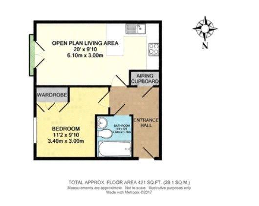 PRIVATE SO - Flat 23, Jeffrey Place,, Caversham Road, Berkshire floorplan