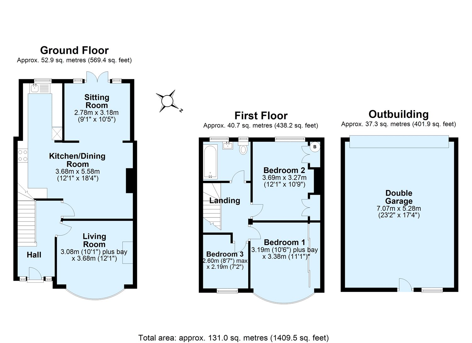 3 Bedrooms Terraced house for sale in Farmland Walk, Chislehurst BR7