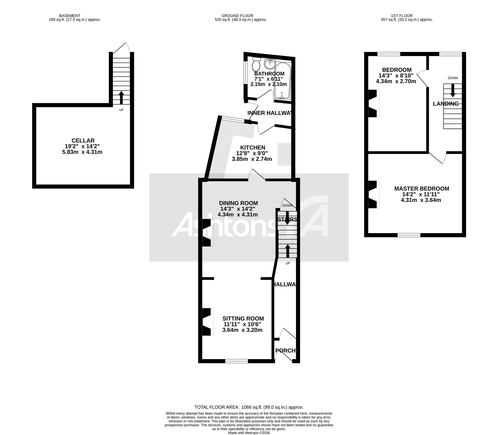 8 Helena Road, St. Helens floorplan