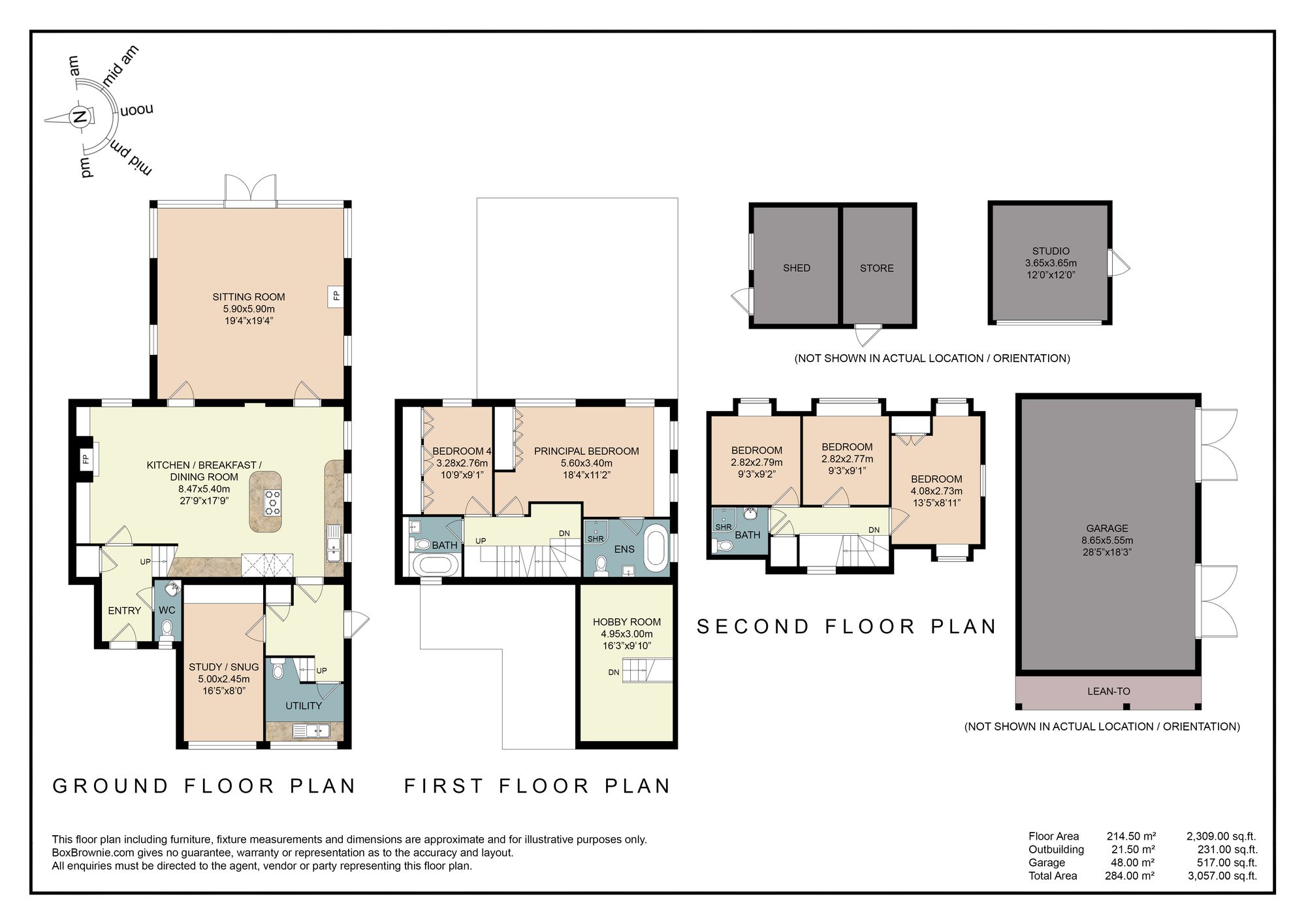 4 Holyrood House Church End, Witney floorplan