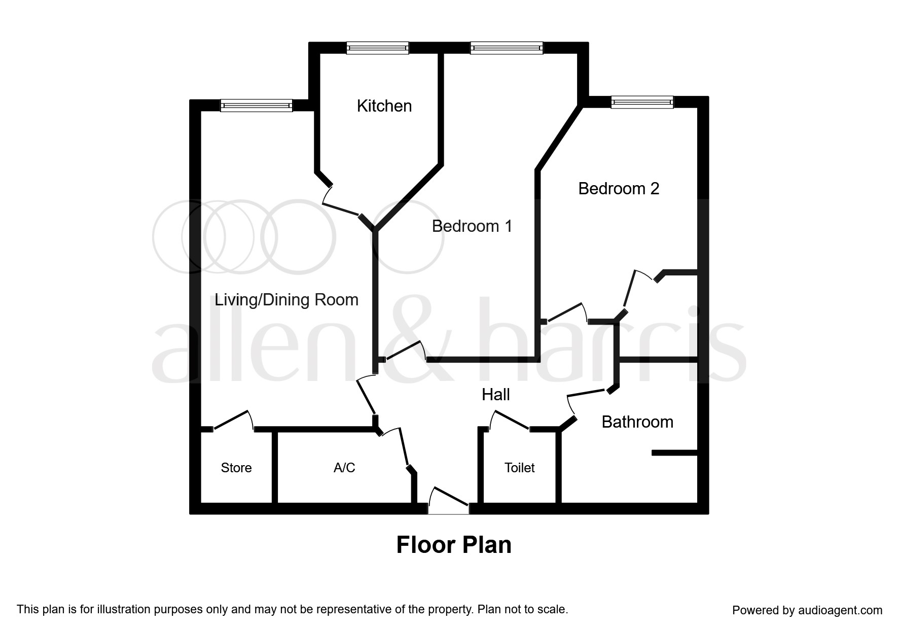 2 Bedrooms Flat for sale in Marlborough Road, Penylan, Cardiff CF23