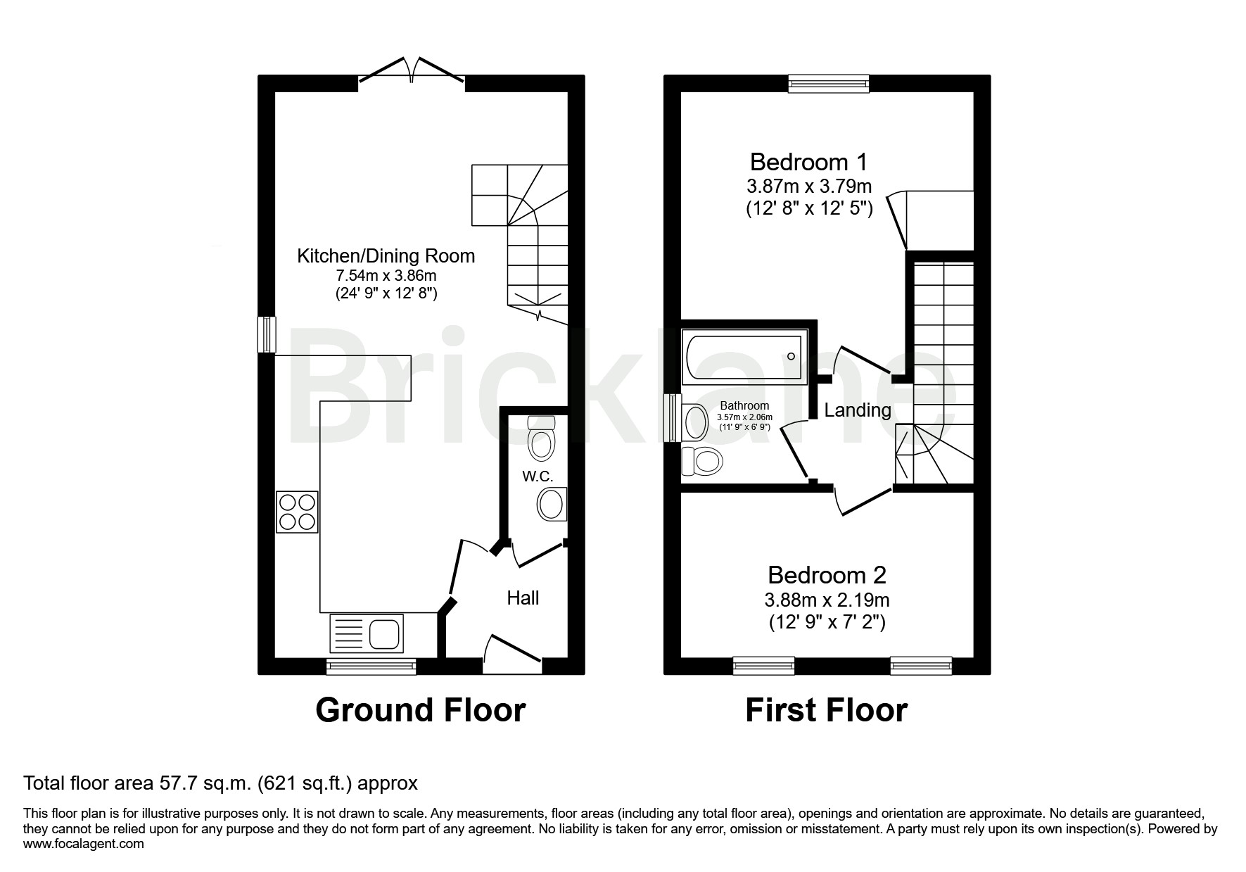 29, Hanafey Way, Northampton floorplan