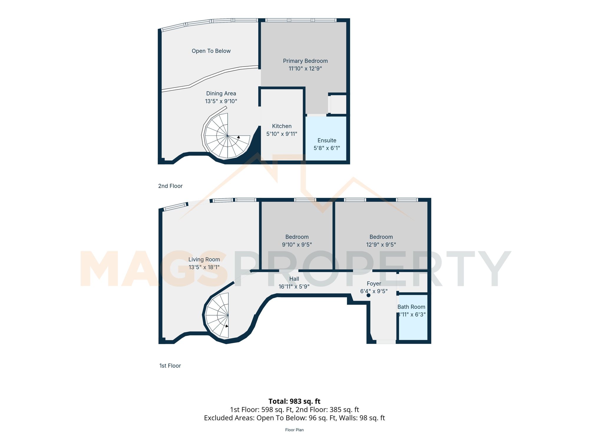 Apt 50, 2 Royal Quay, Liverpool floorplan
