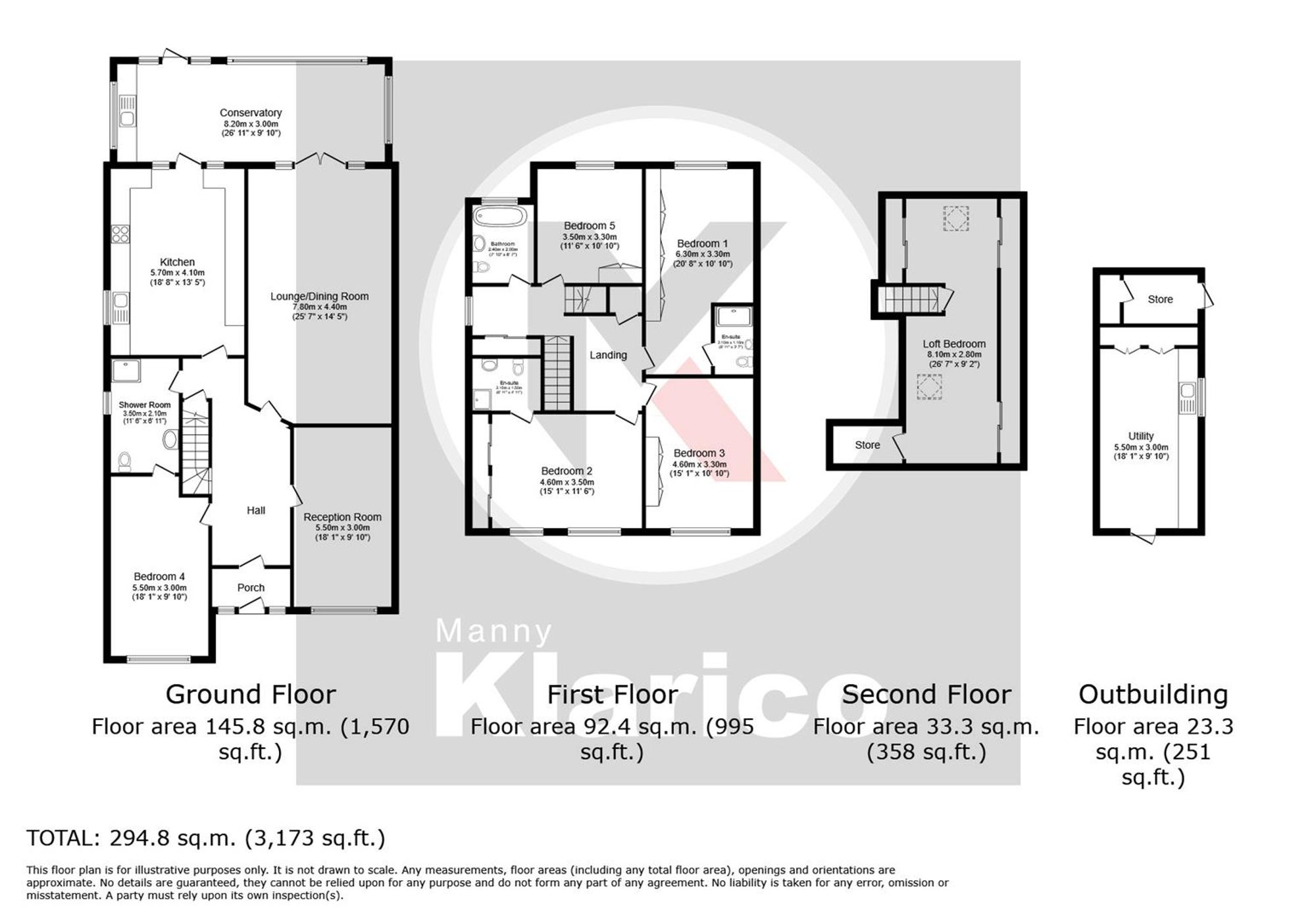 58 The Hurst, Birmingham floorplan