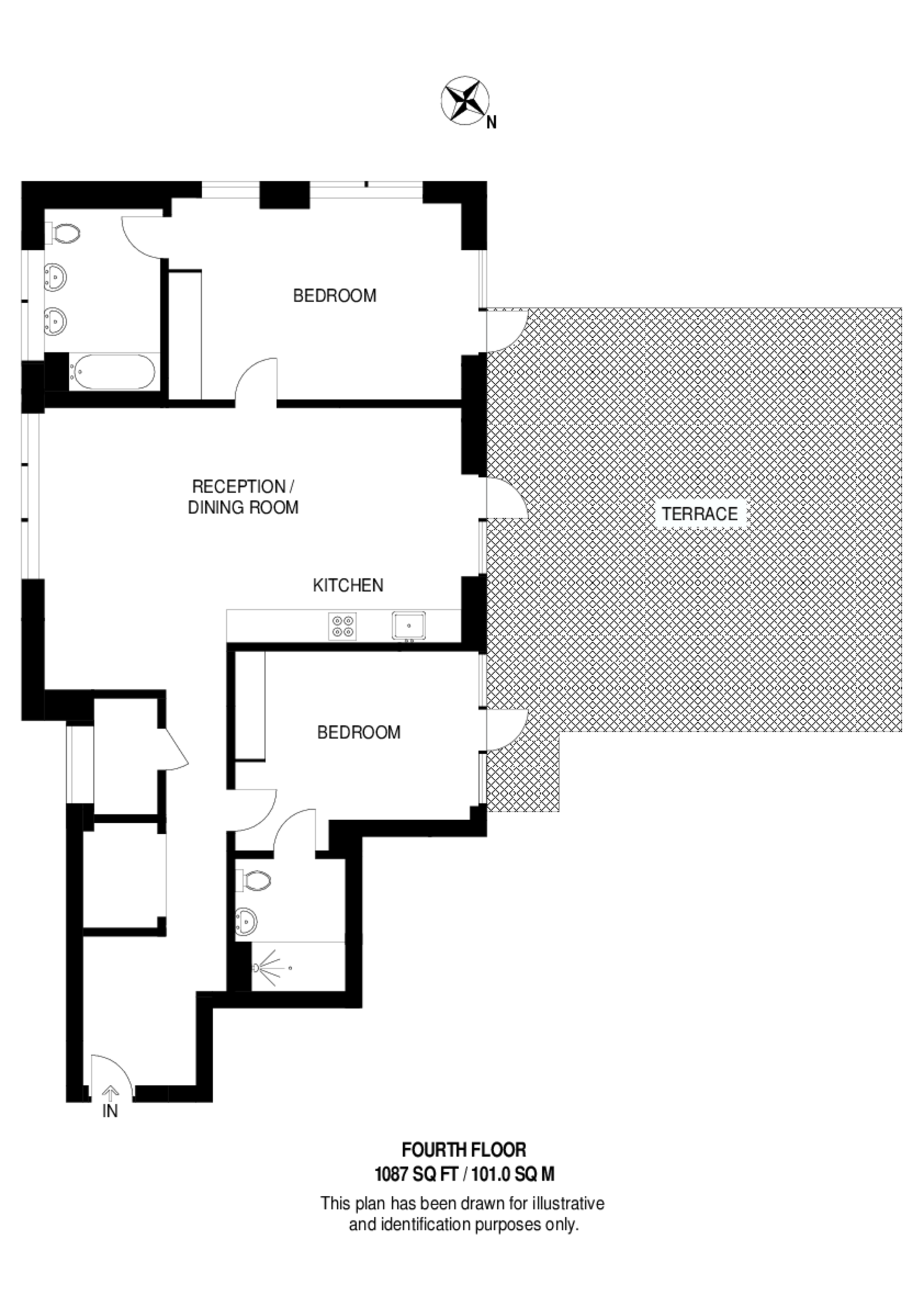 Hurlingham Waterfront, Marylebone floorplan
