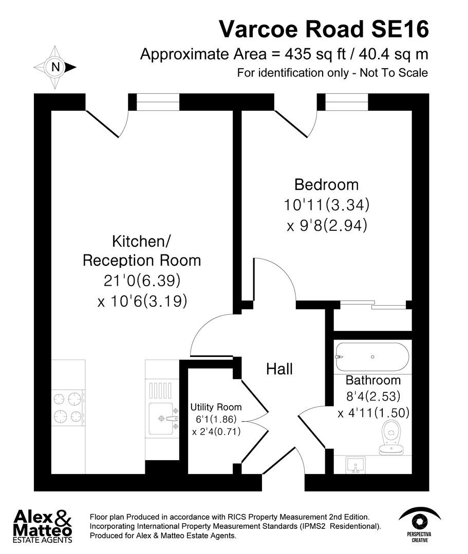 Apartment 20, 1, Varcoe Road, Bermondsey floorplan