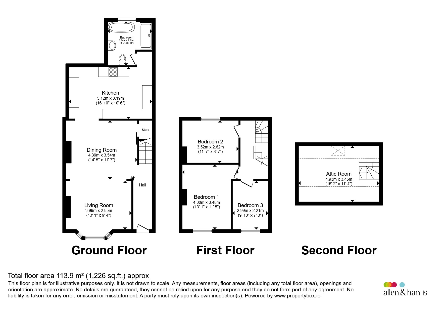 29, Oxford Street, Cardiff floorplan