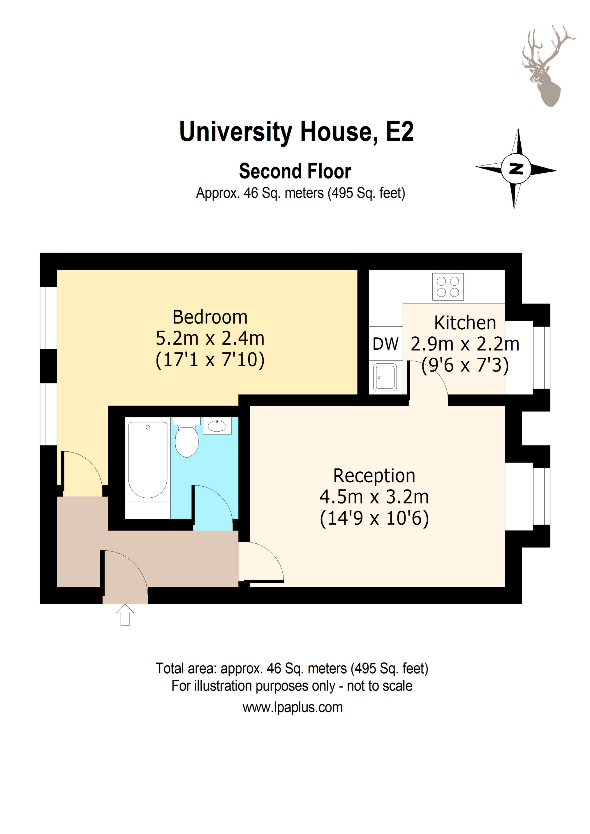 1 Bedrooms Flat for sale in University House, Victoria Park Square, London E2