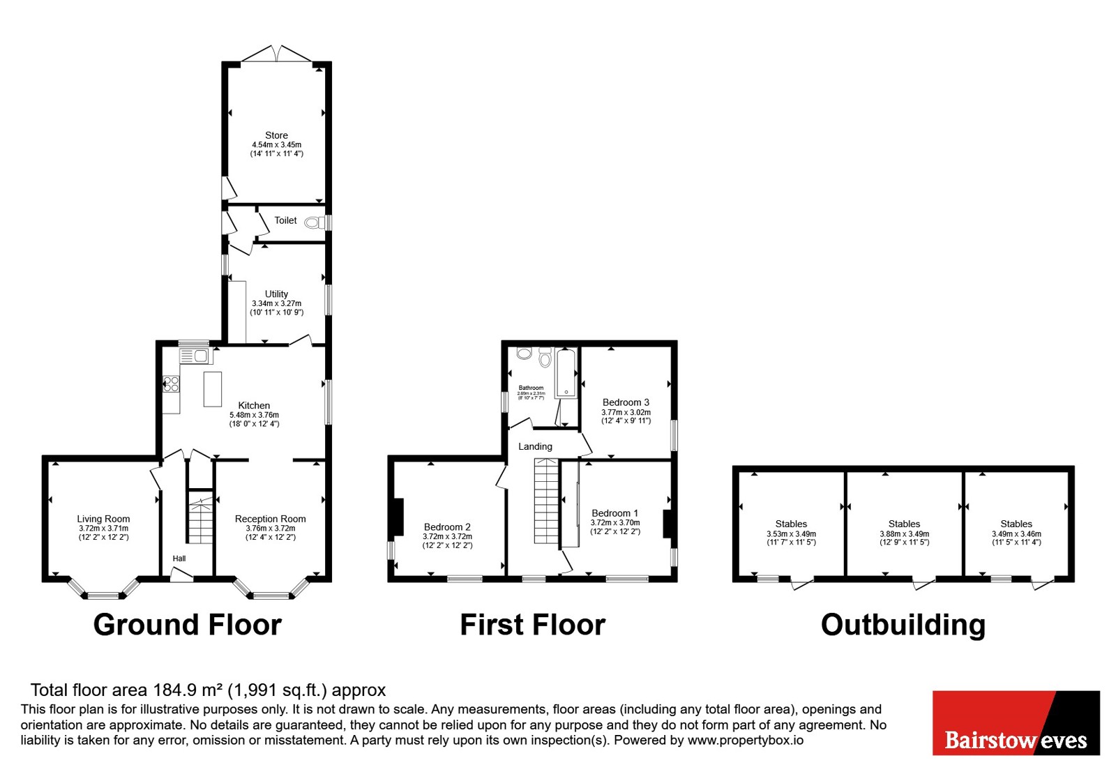 The Villa,, Boston Road, Spilsby floorplan