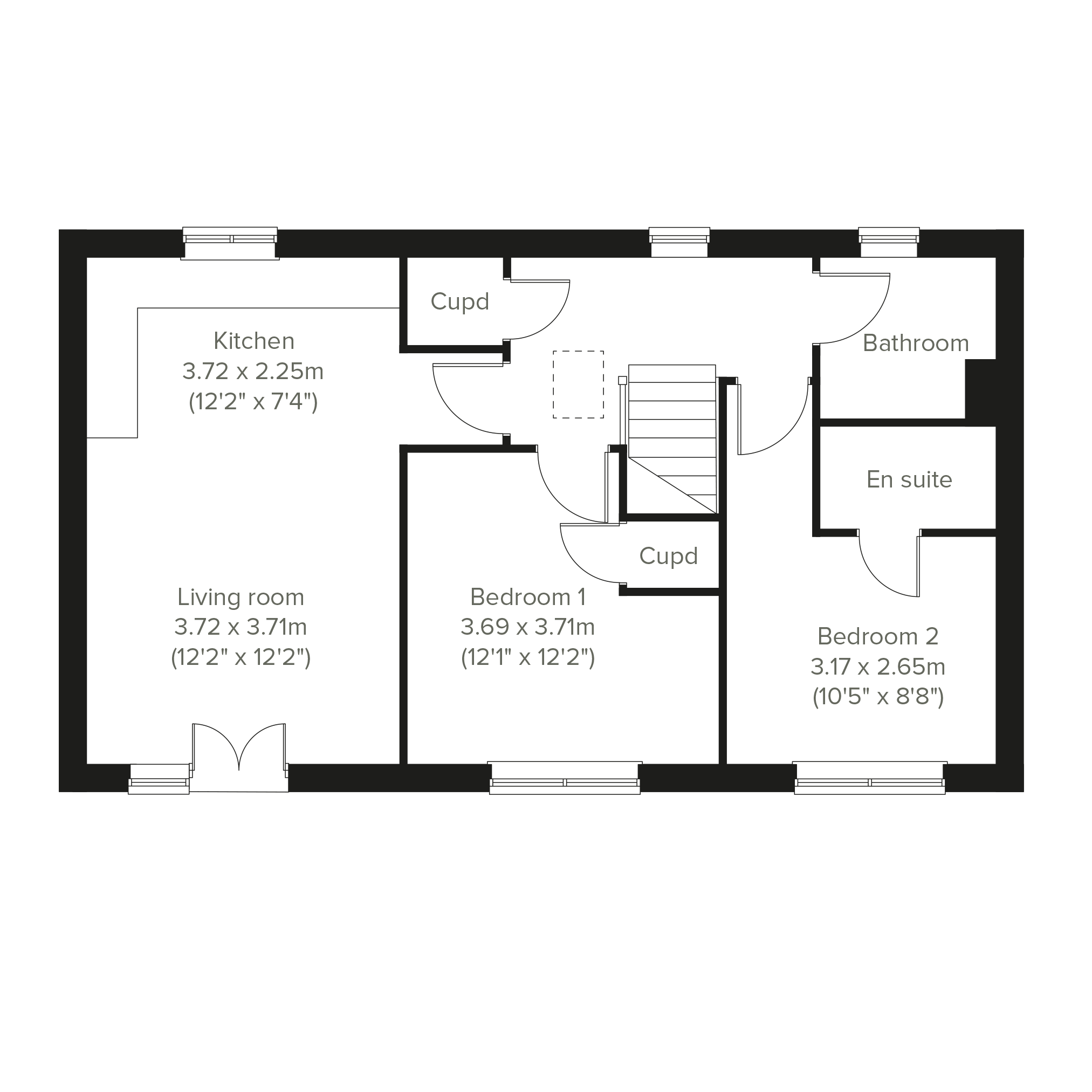 106, Haverhill Road, Little Wratting, Haverhill floorplan