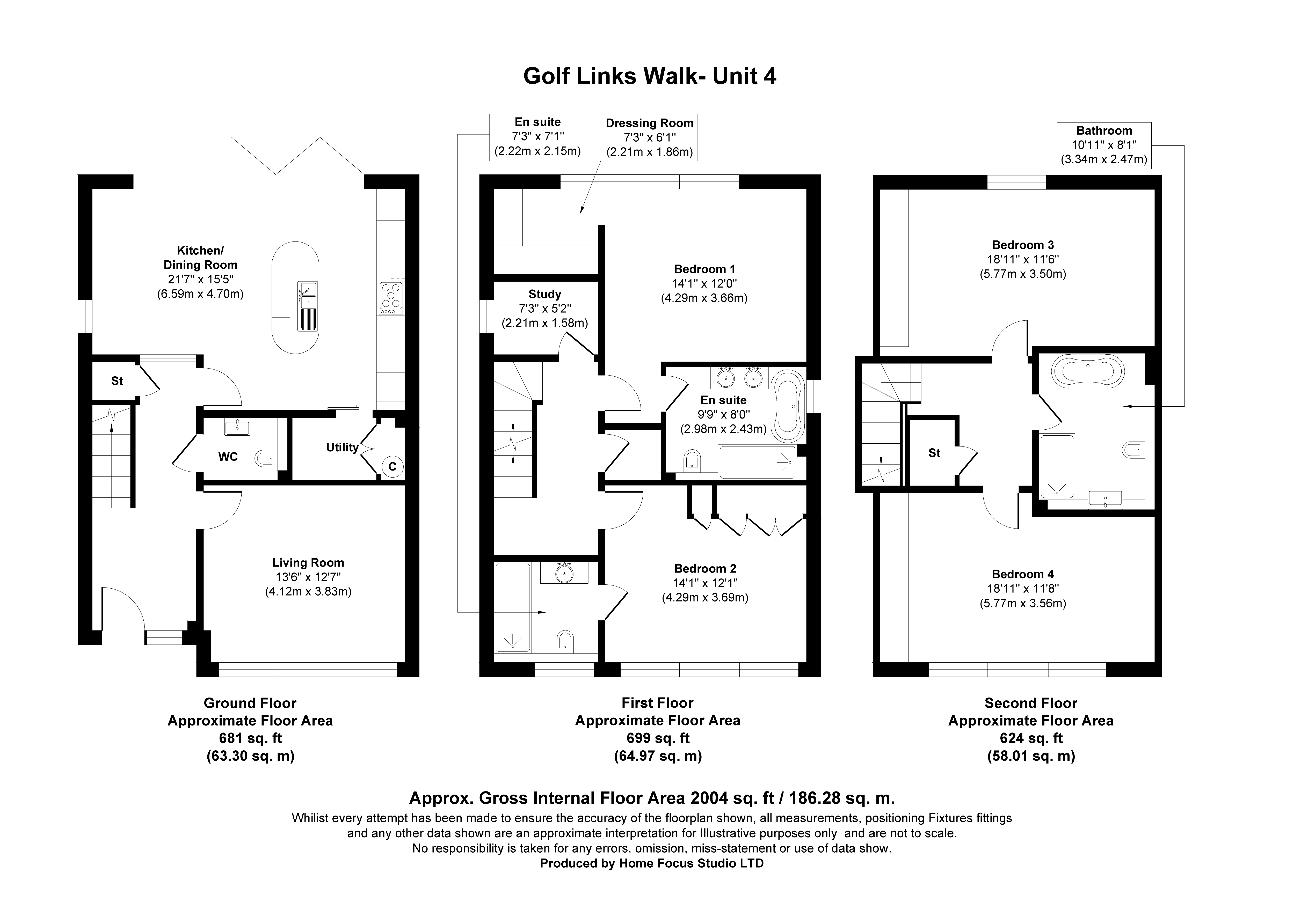 Plot 4, Golf Links Walk, 442, Ringwood Road, Dorset floorplan