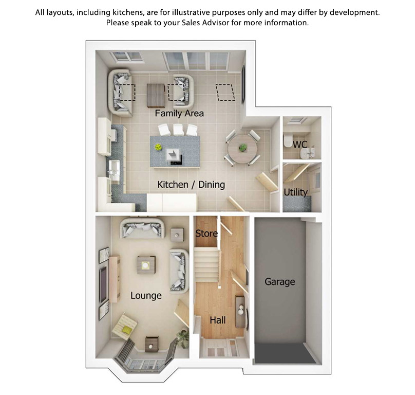 The Hartford, Bancroft View, Barnsey Meadows, Barnoldswick floorplan