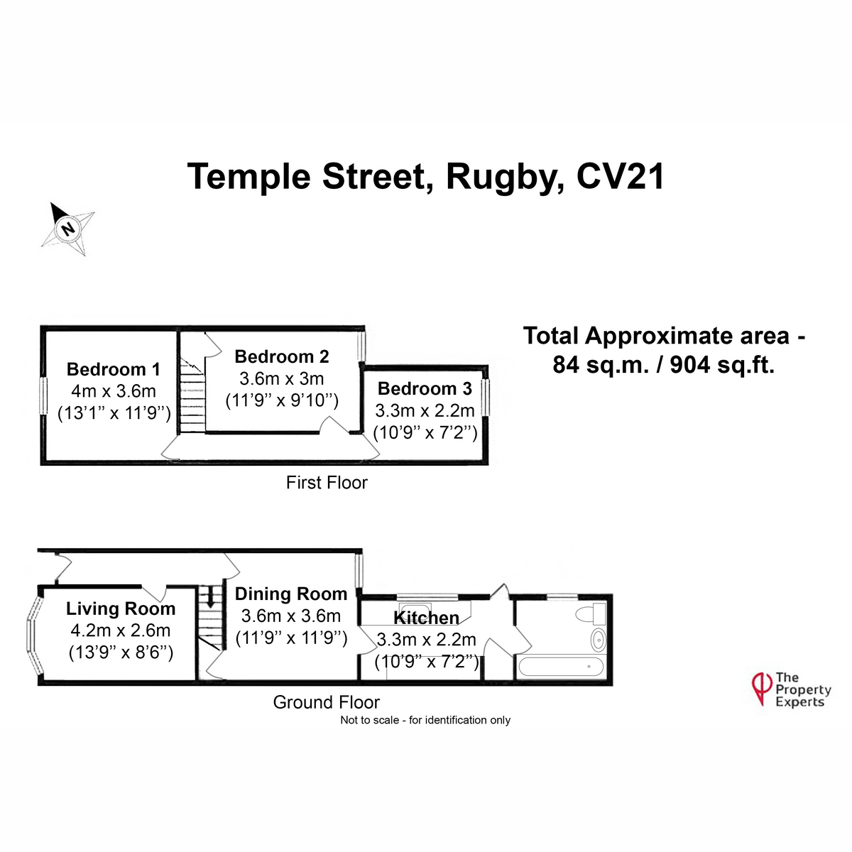 29, Temple Street, Rugby floorplan