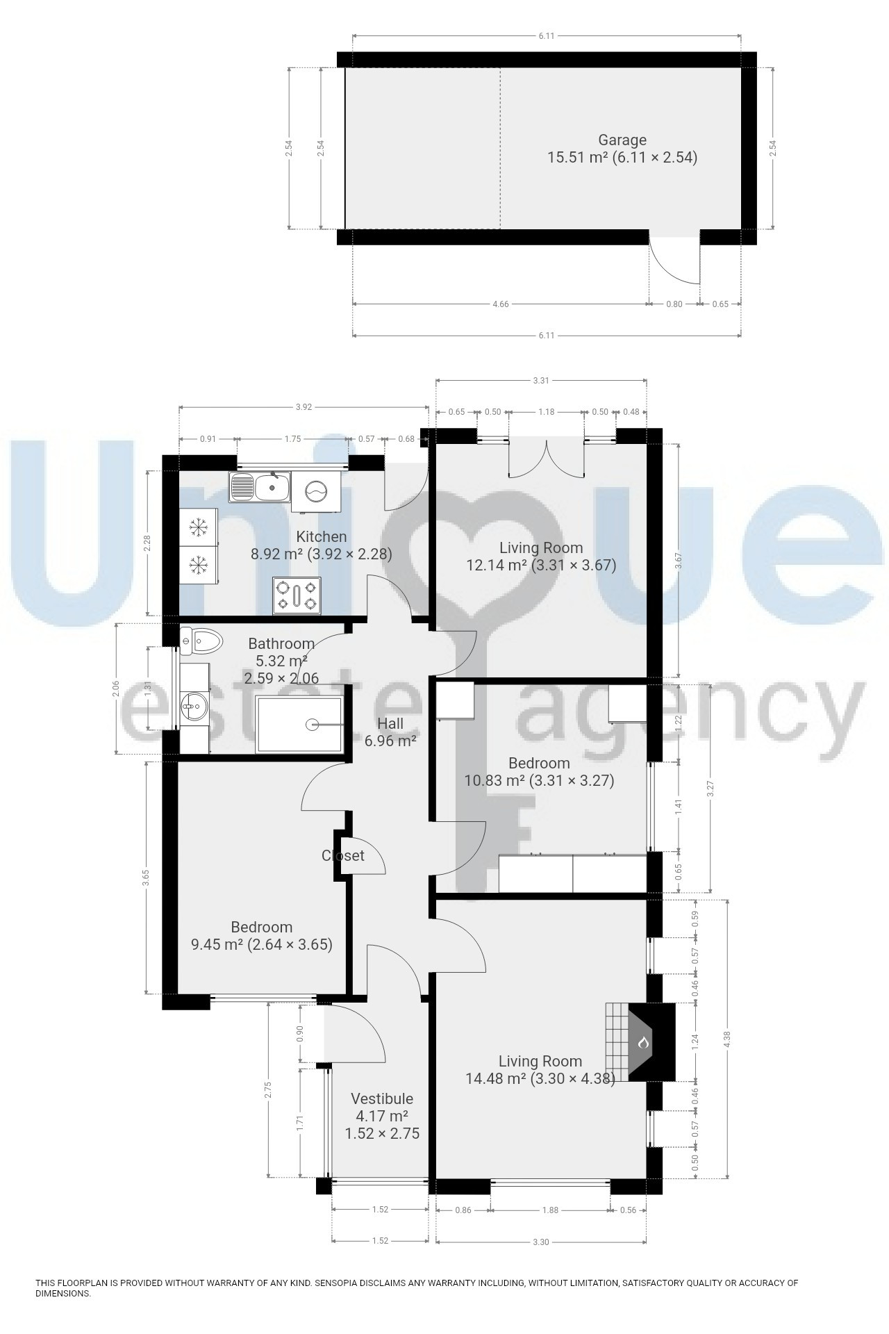 26, Brades Avenue, Thornton-Cleveleys floorplan