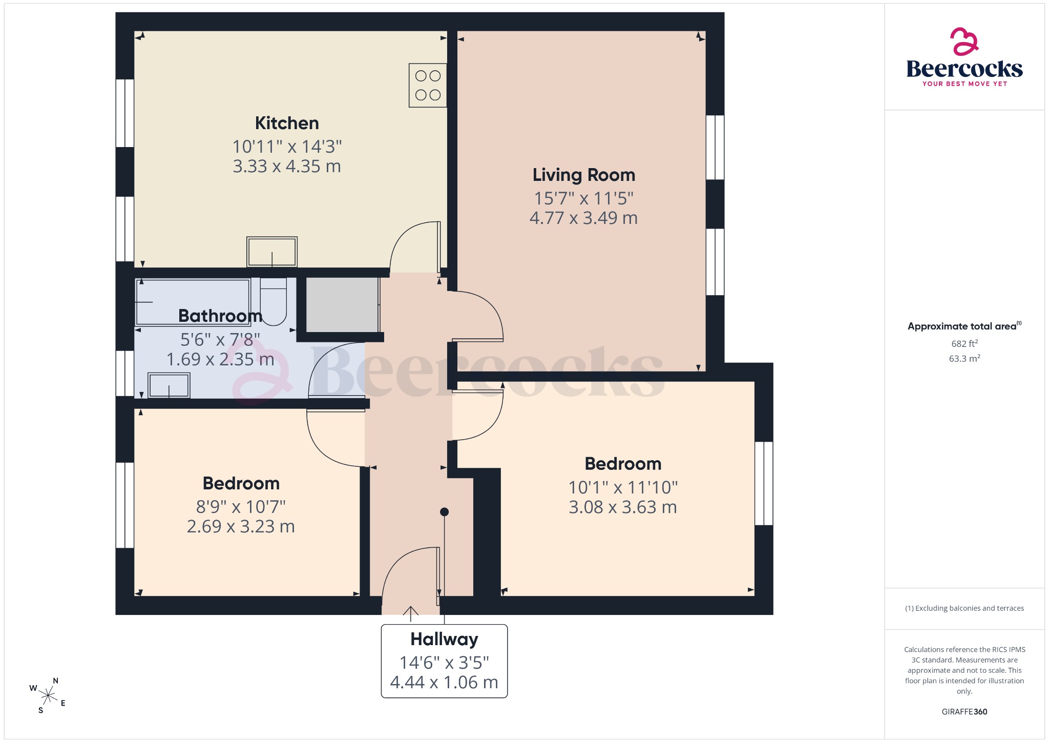 42 Ha'penny Bridge Way, Hull, East Riding of Yorkshire floorplan
