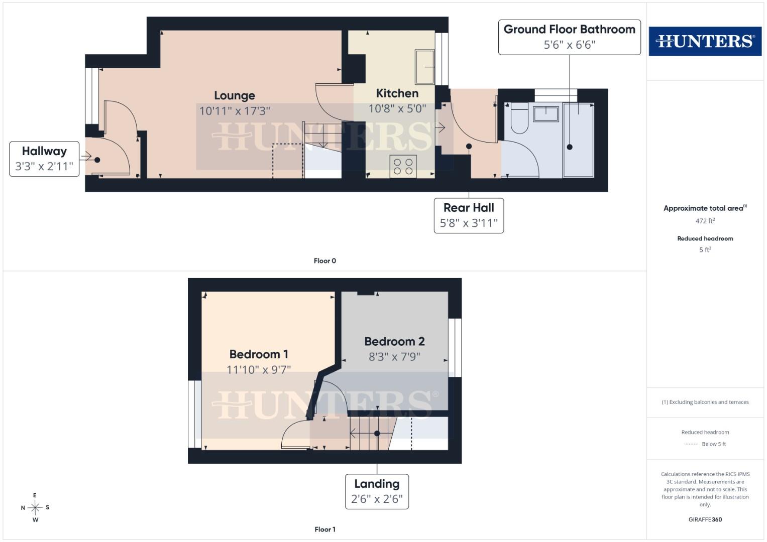 38, Beckside, Beverley floorplan
