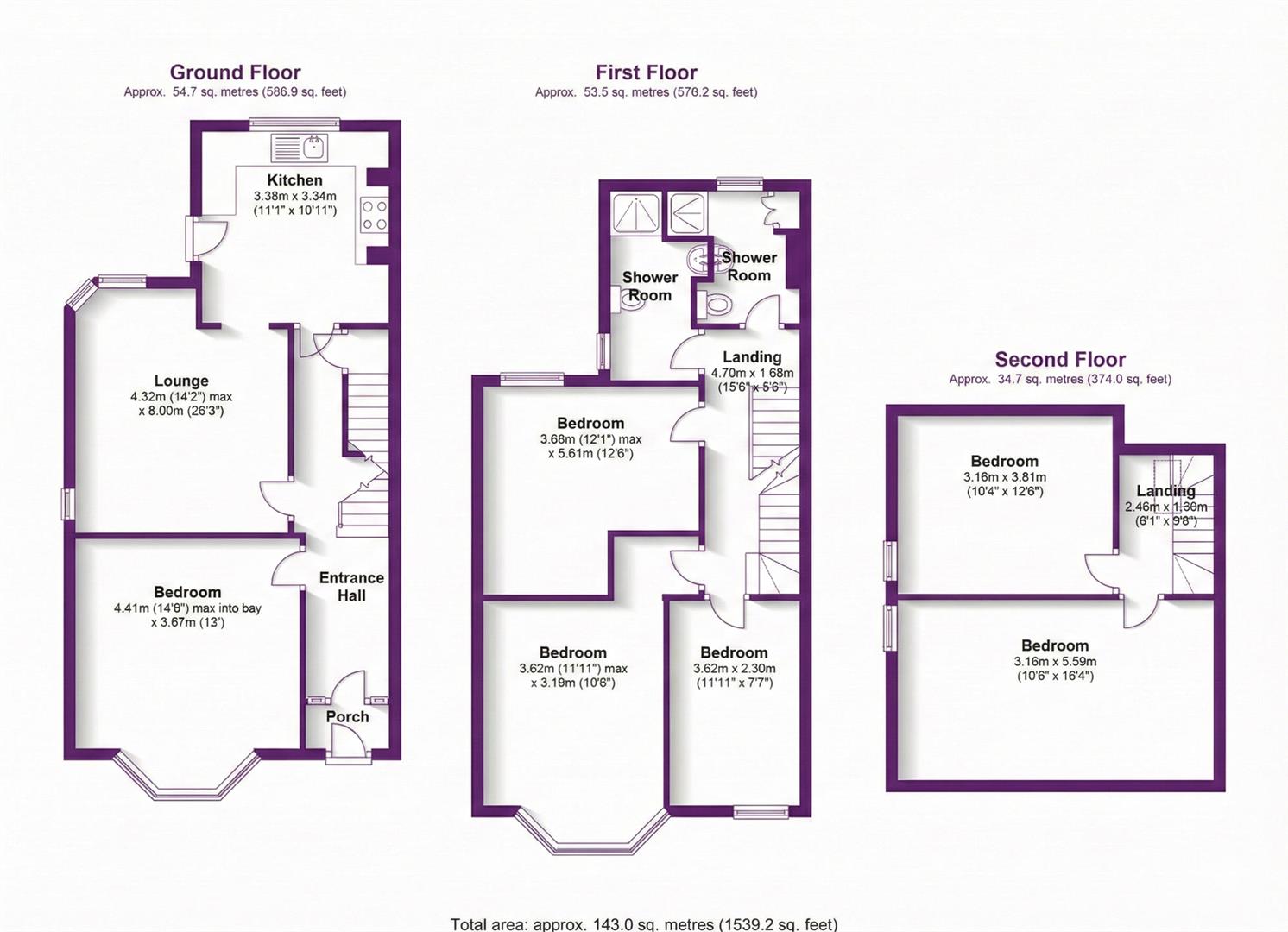 Dunlop Avenue, Nottingham floorplan