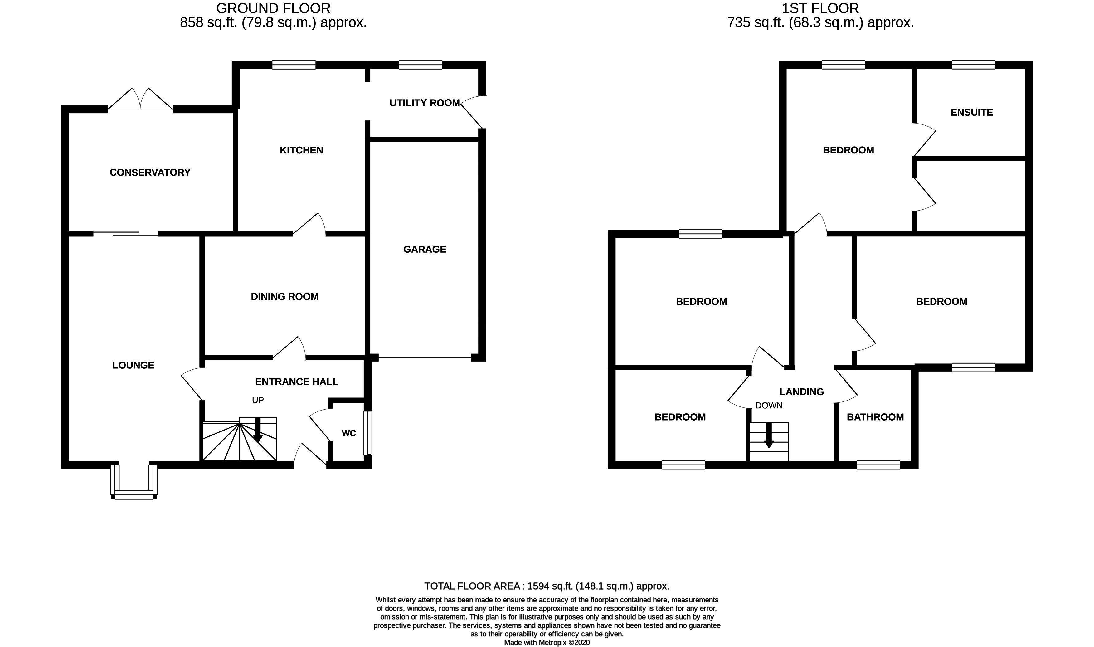Lincoln Crescent, Biggleswade SG18, 4 bedroom detached house for sale