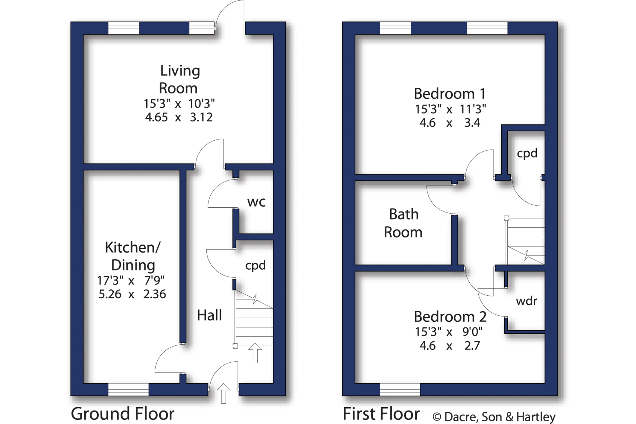 7, Hill Croft, Skipton floorplan