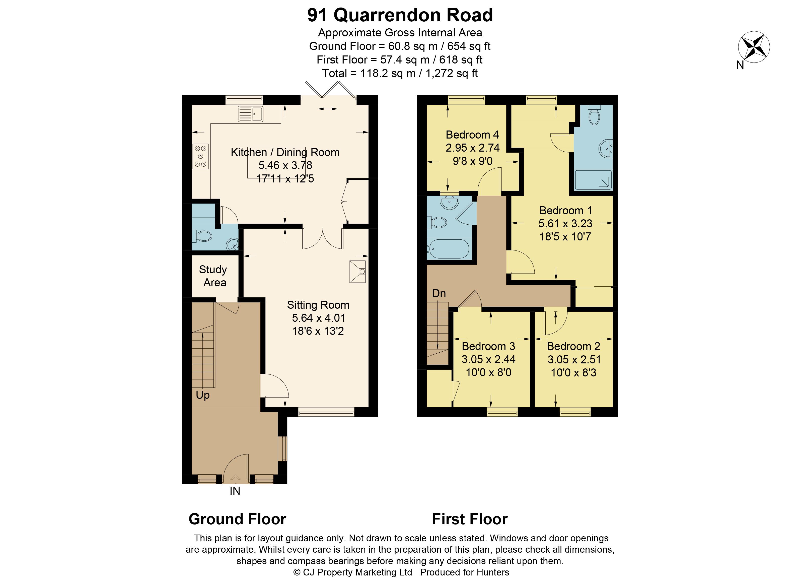 4 Bedrooms End terrace house for sale in Quarrendon Road, Amersham, Buckinghamshire HP7