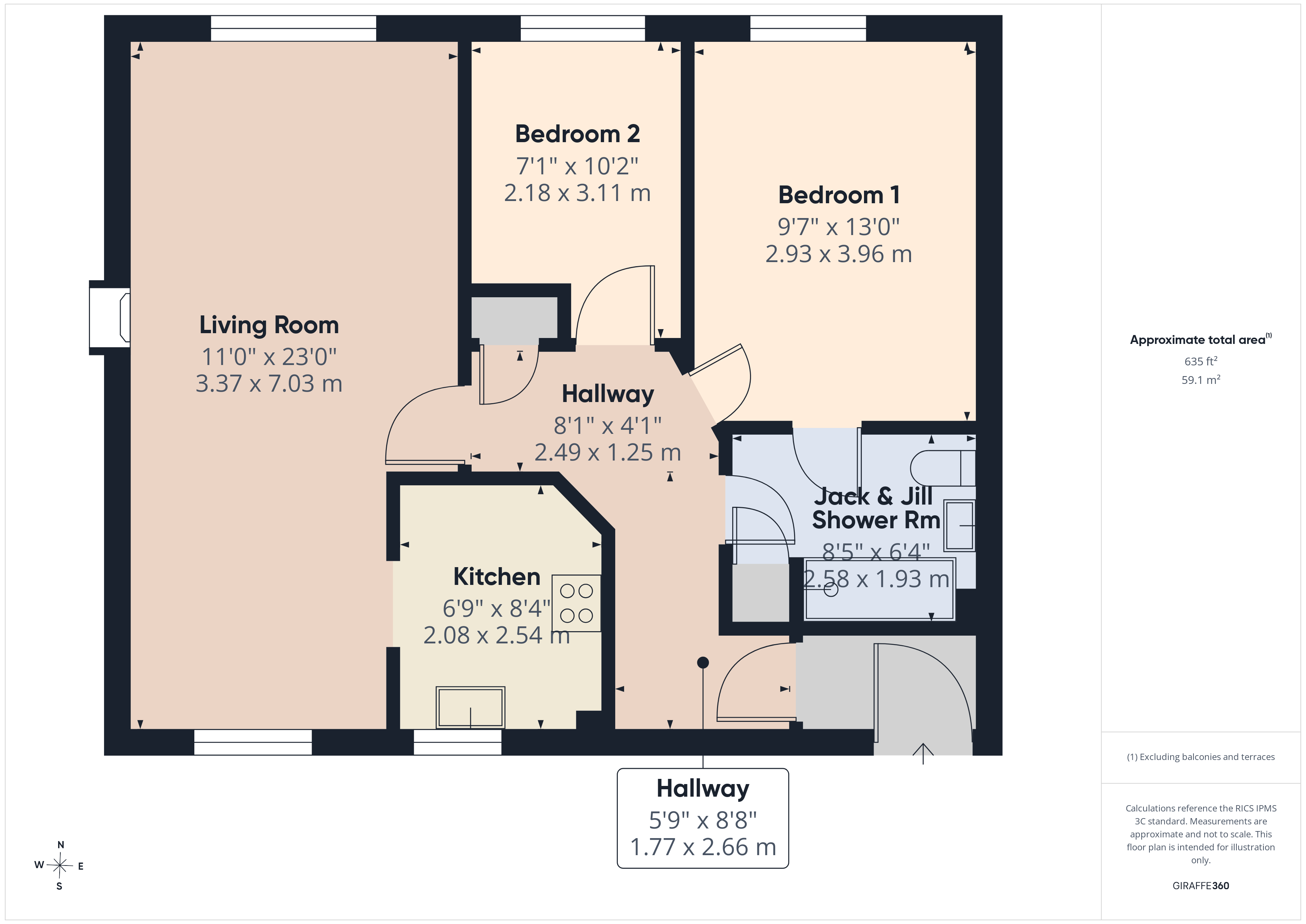 15, Hartley Bridge, HULL floorplan