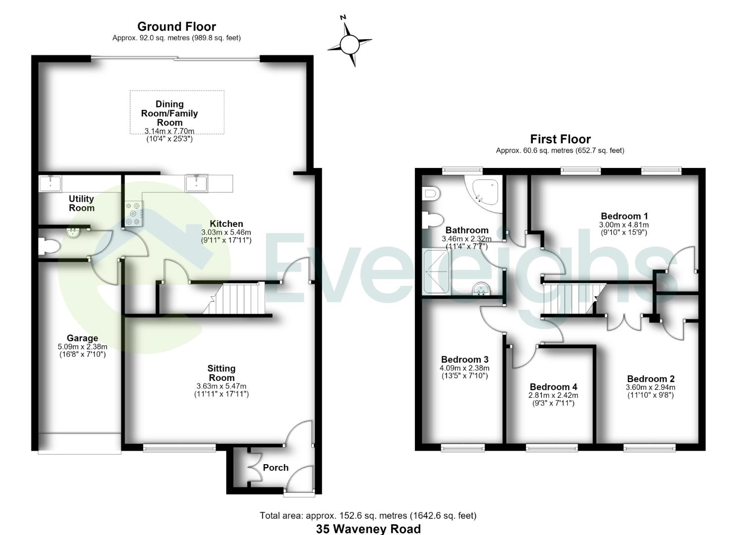35, Waveney Road, Bristol floorplan