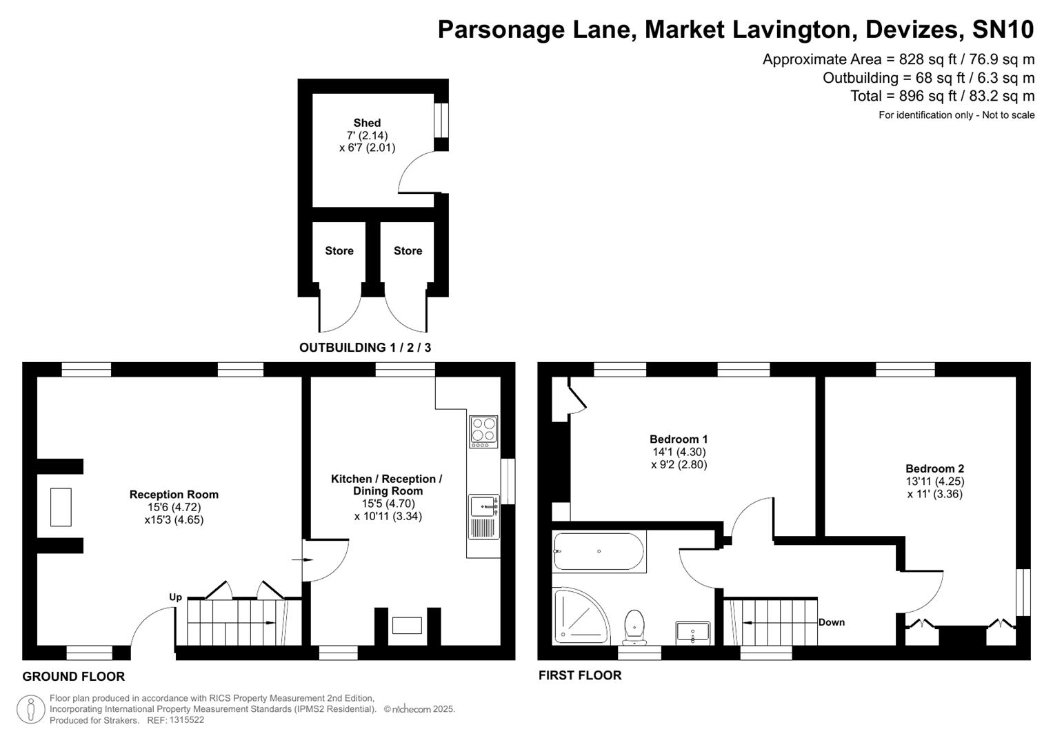Maple Cottage, 1, Parsonage Lane, Devizes floorplan