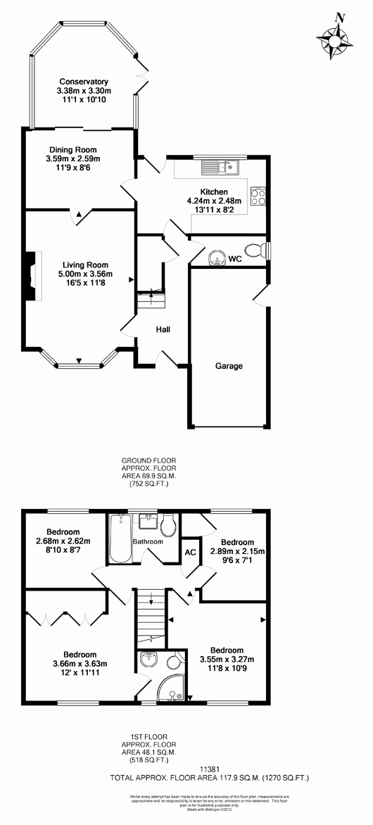 4 Bedrooms  to rent in Powys Grove, Banbury OX16