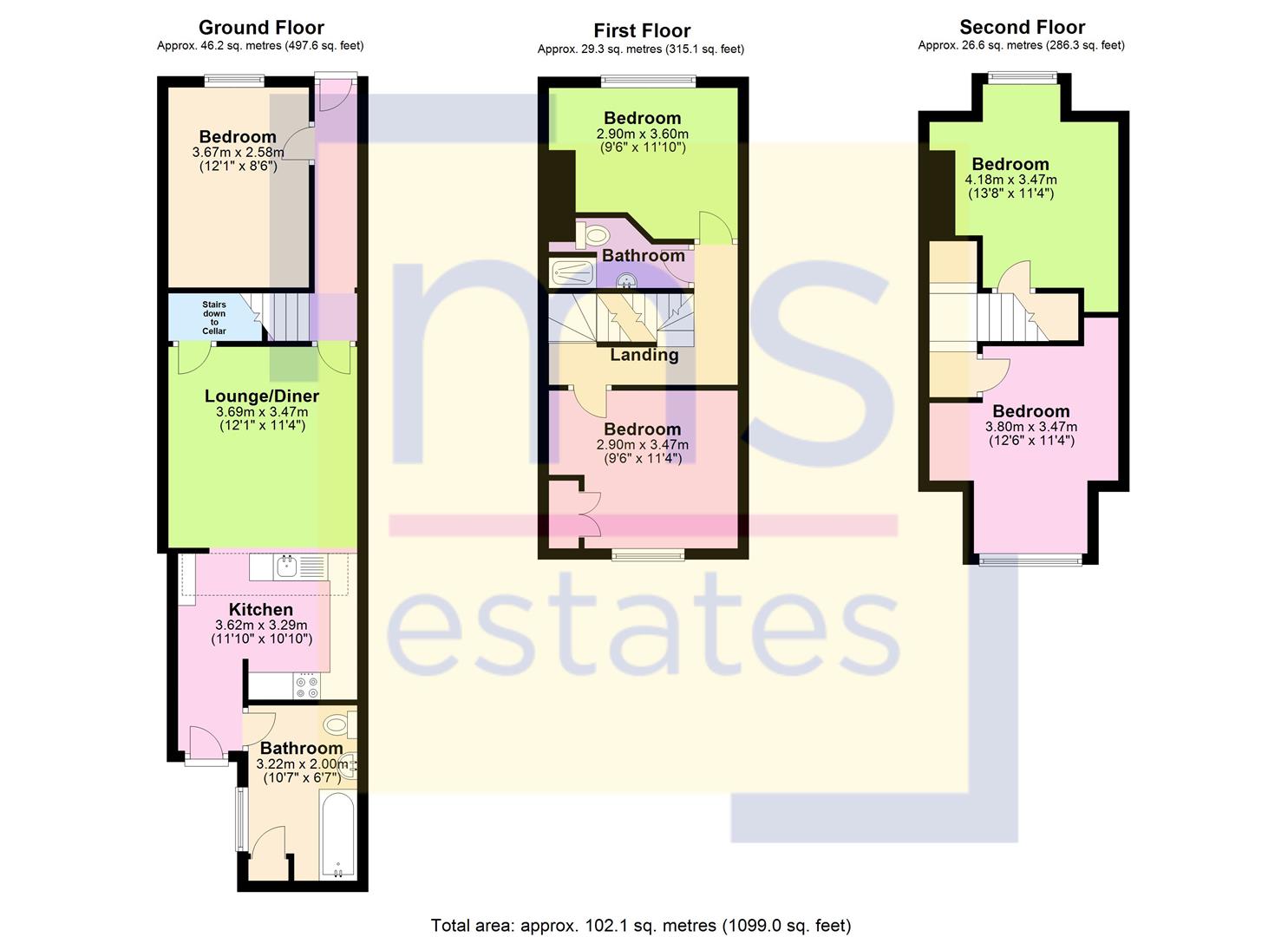Mettham Street, Nottingham floorplan