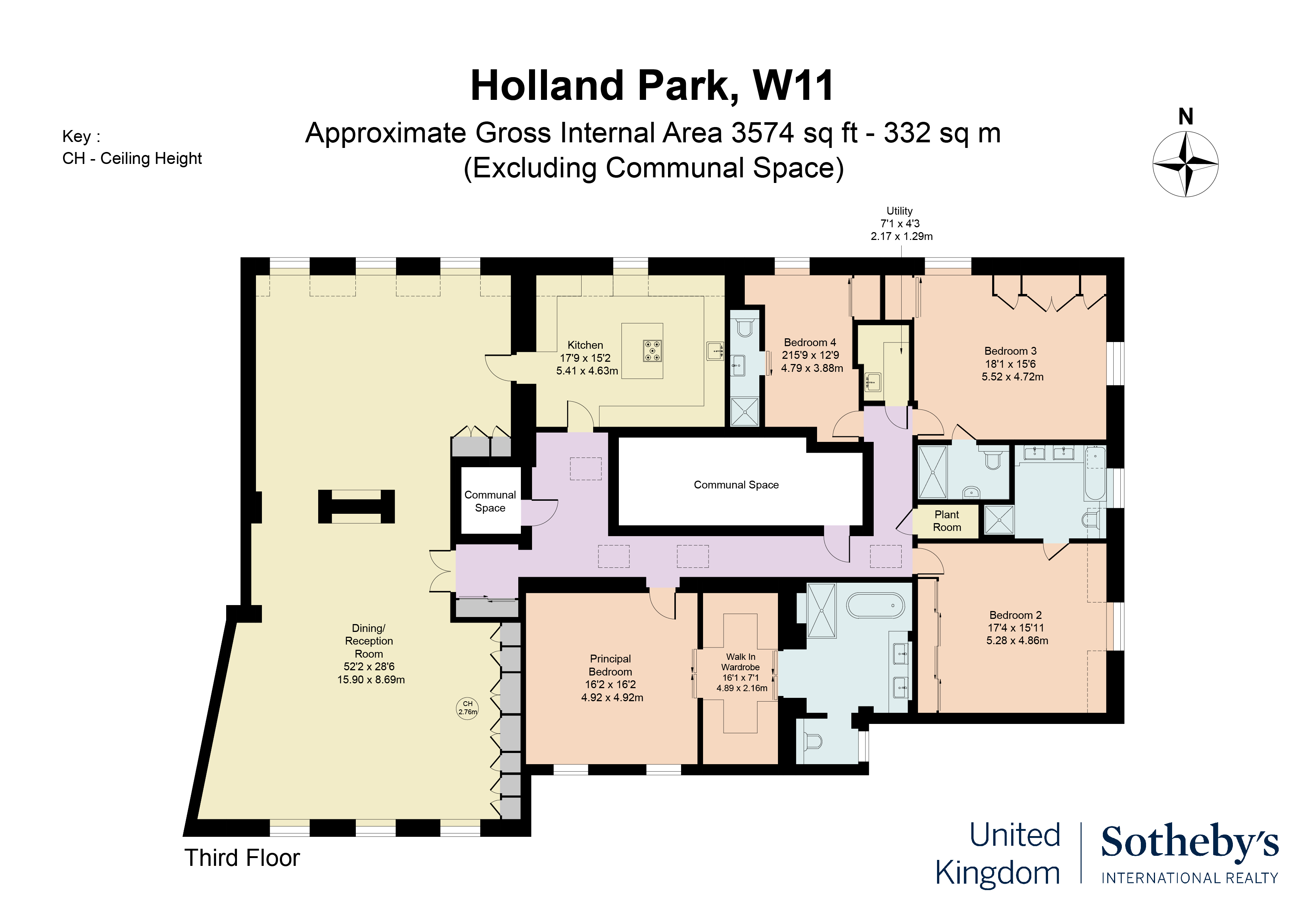 6, Holland Park, Kensington floorplan