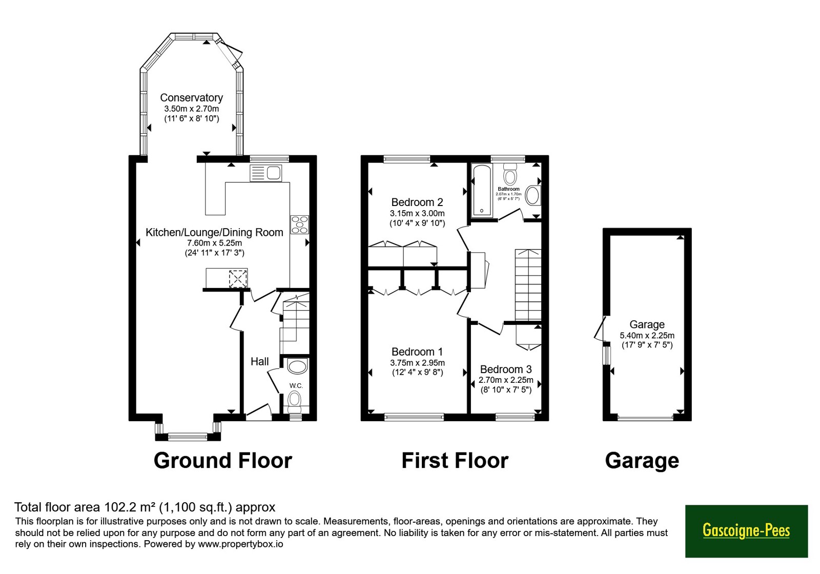 71, Shifford Crescent, Berkshire floorplan