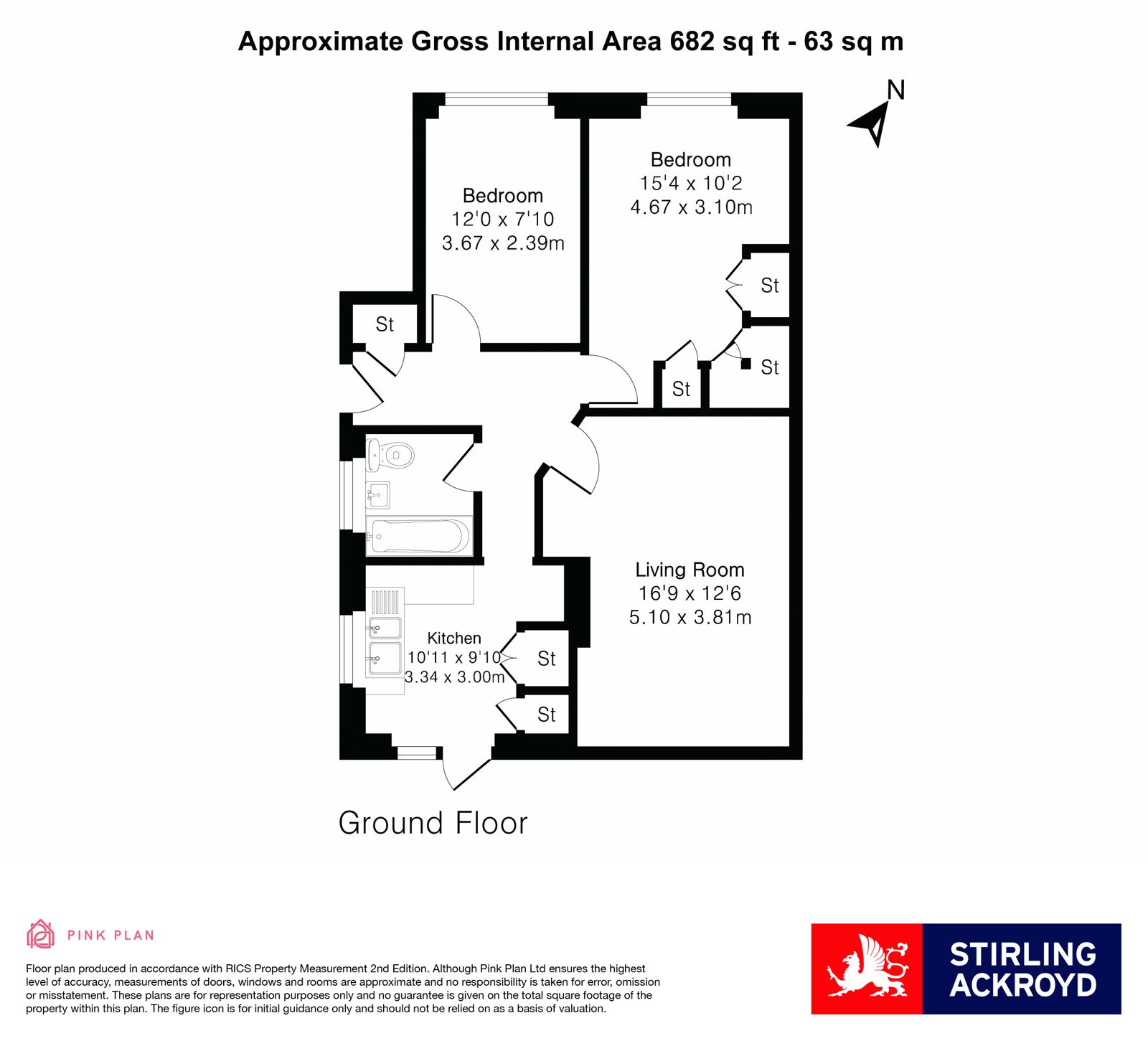 54, Catherine Drive, Surrey floorplan
