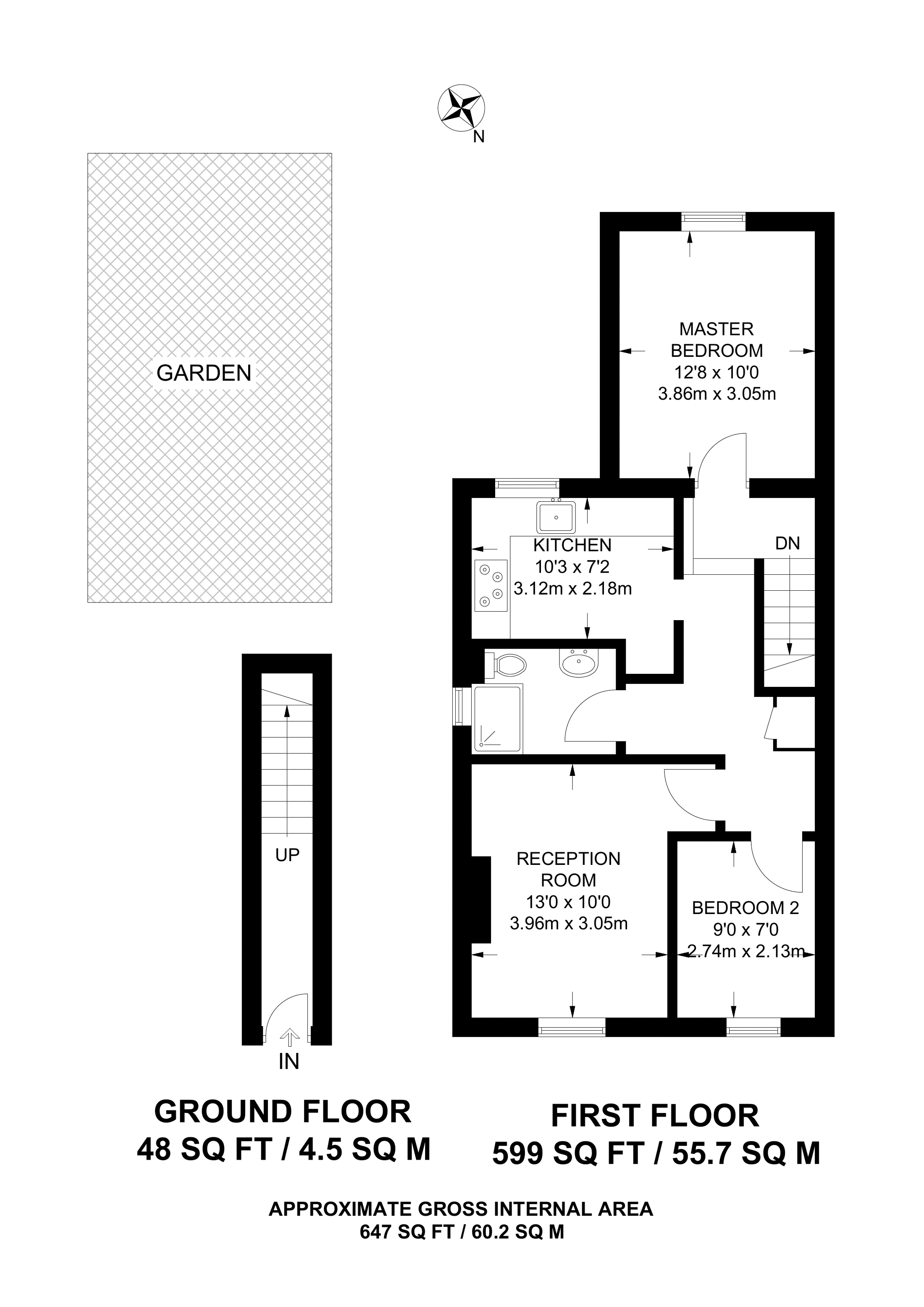2 Bedrooms Flat for sale in Sunnyhill Road, Streatham SW16