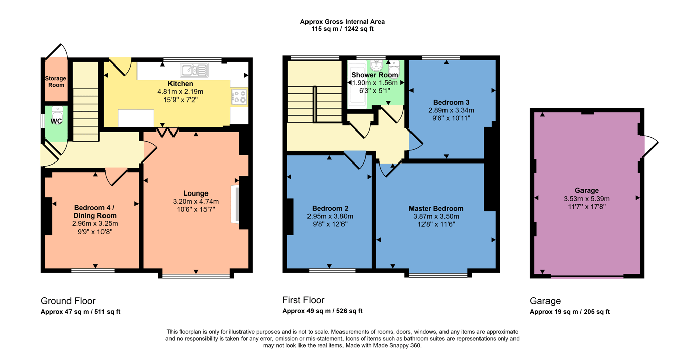 10, Lomond Gardens, Leven floorplan