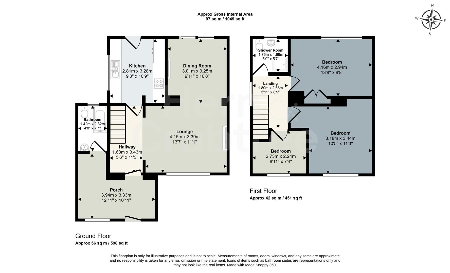 196, St. Fagans Road, Cardiff floorplan