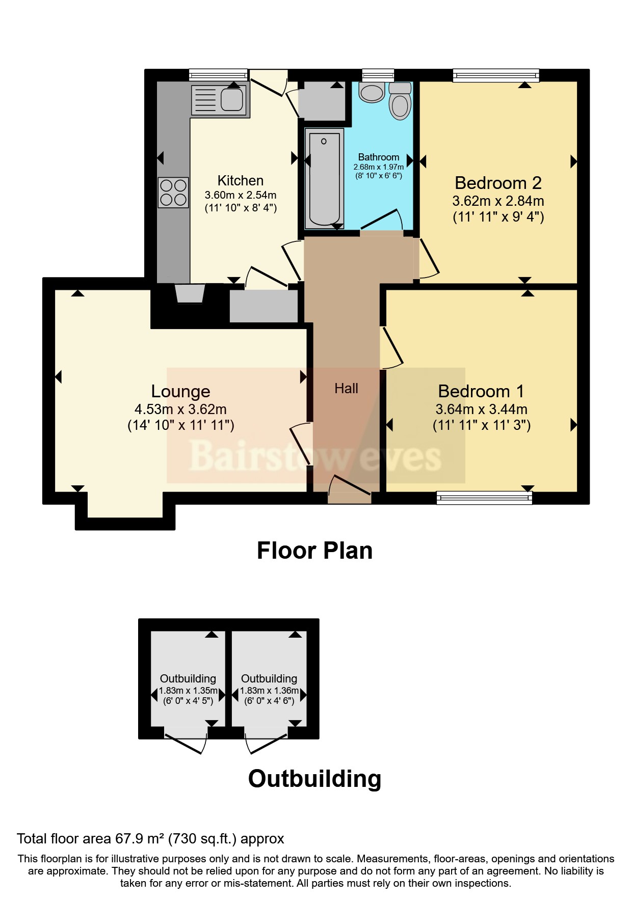 21, High Street, Mansfield floorplan