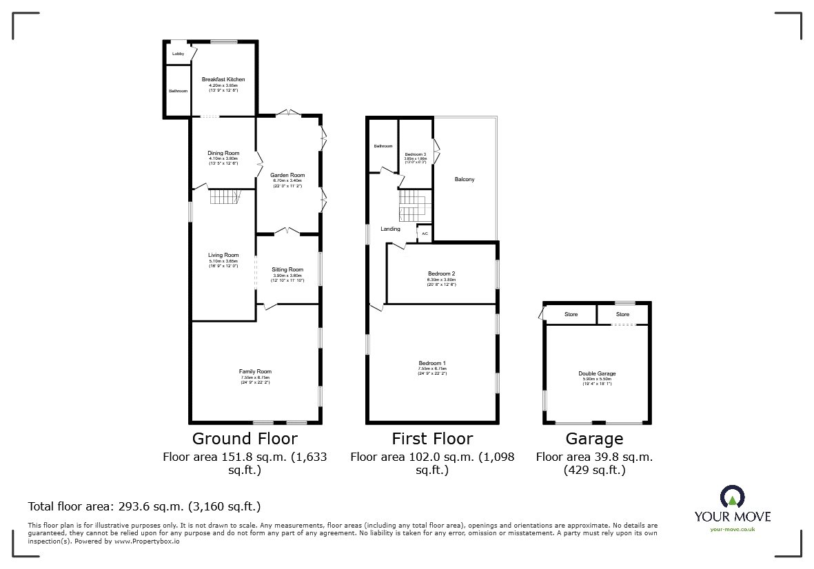 The Wern Rock,, Treflach, Shropshire floorplan