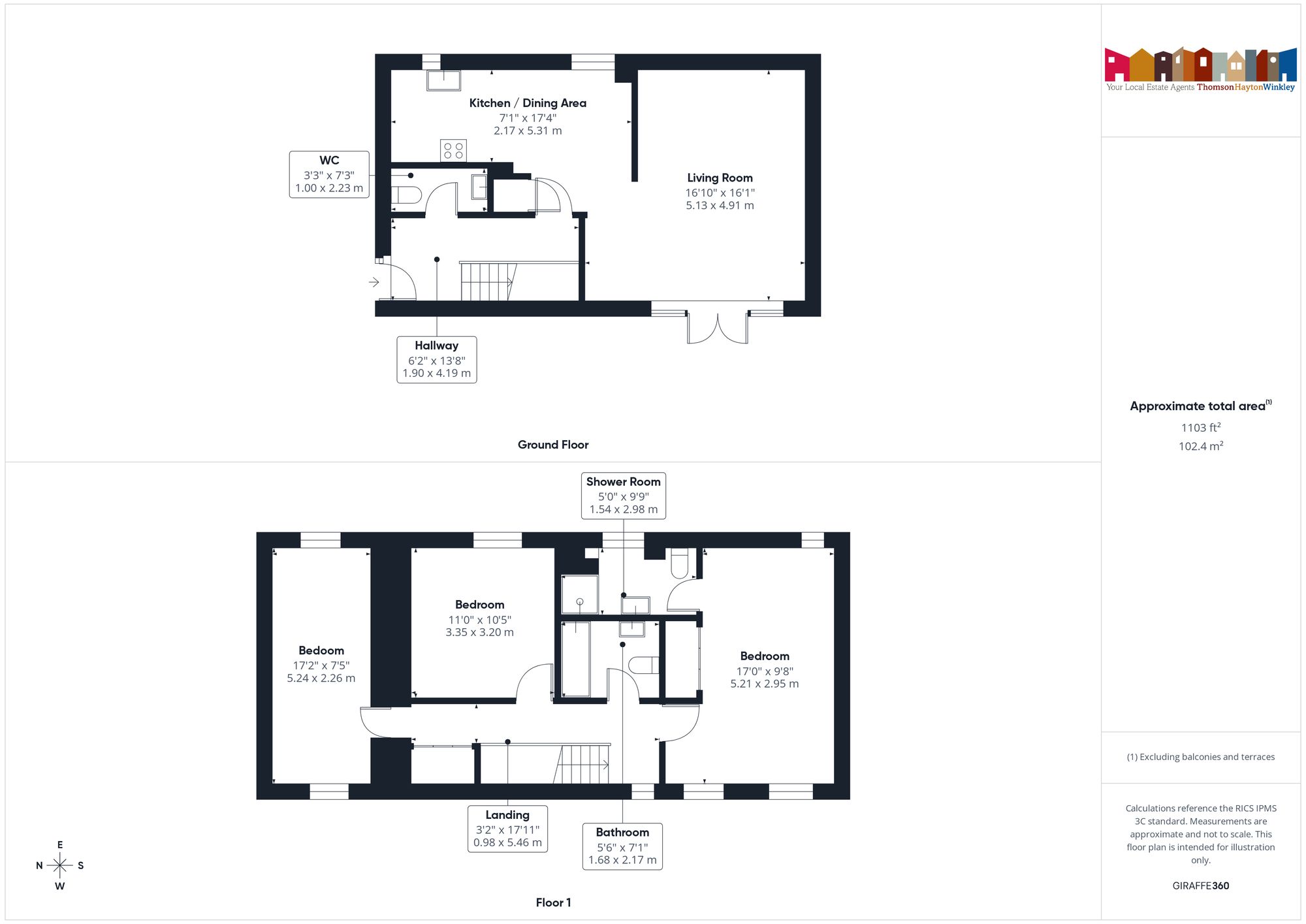 11 The Maltings, Carnforth floorplan