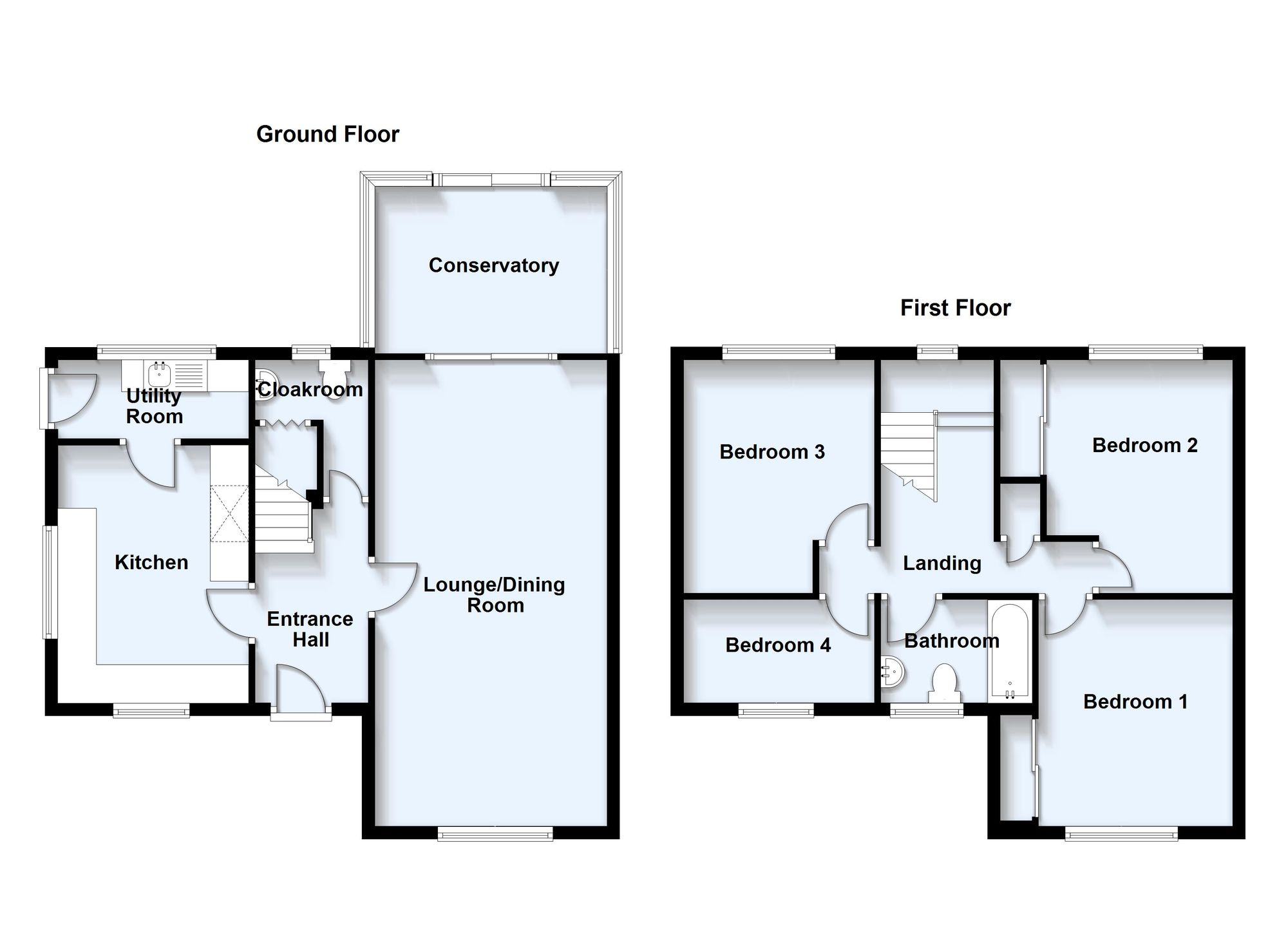 76, London Road, Milton Keynes floorplan