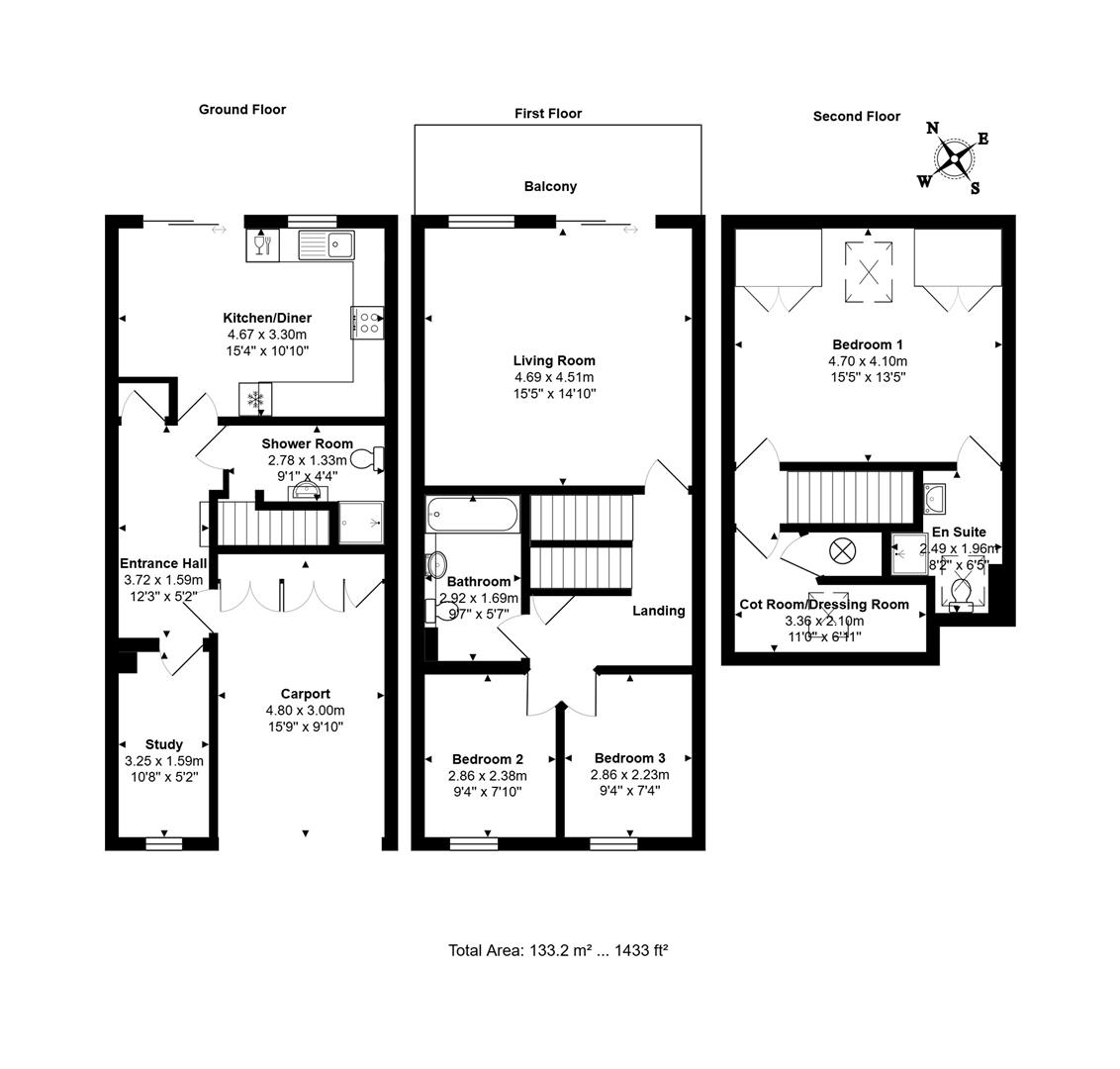 49, Wraysbury Gardens, Staines-upon-Thames floorplan