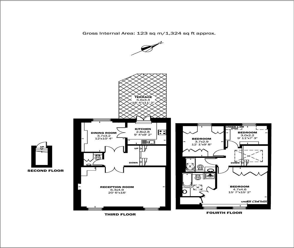 3 Bedrooms Flat to rent in Egerton Gardens, Knightsbridge SW3