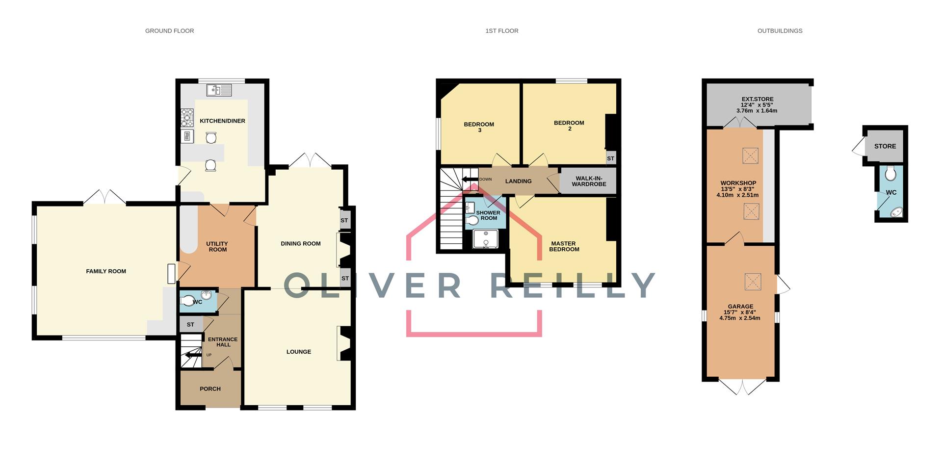 13, Gainsborough Road, Newark floorplan